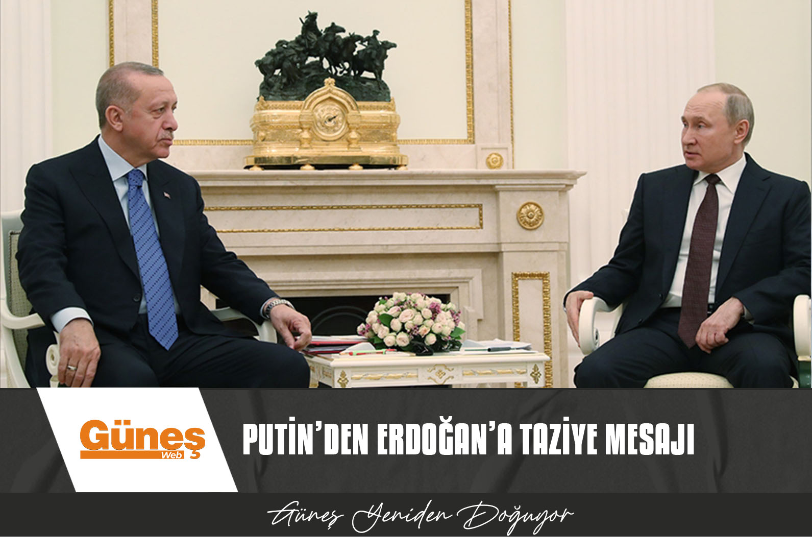 Putin, Türkiye’deki deprem nedeniyle Erdoğan’a taziye mesajı gönderdi