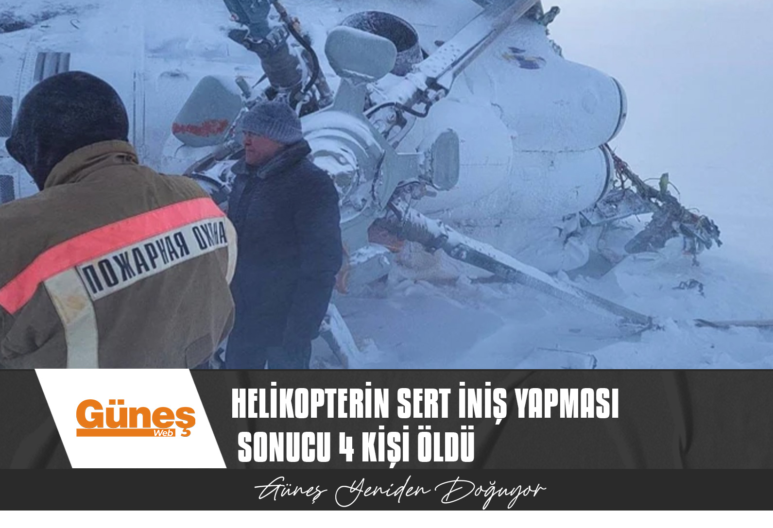 KAZAKİSTAN’DA HELİKOPTER KAZASI