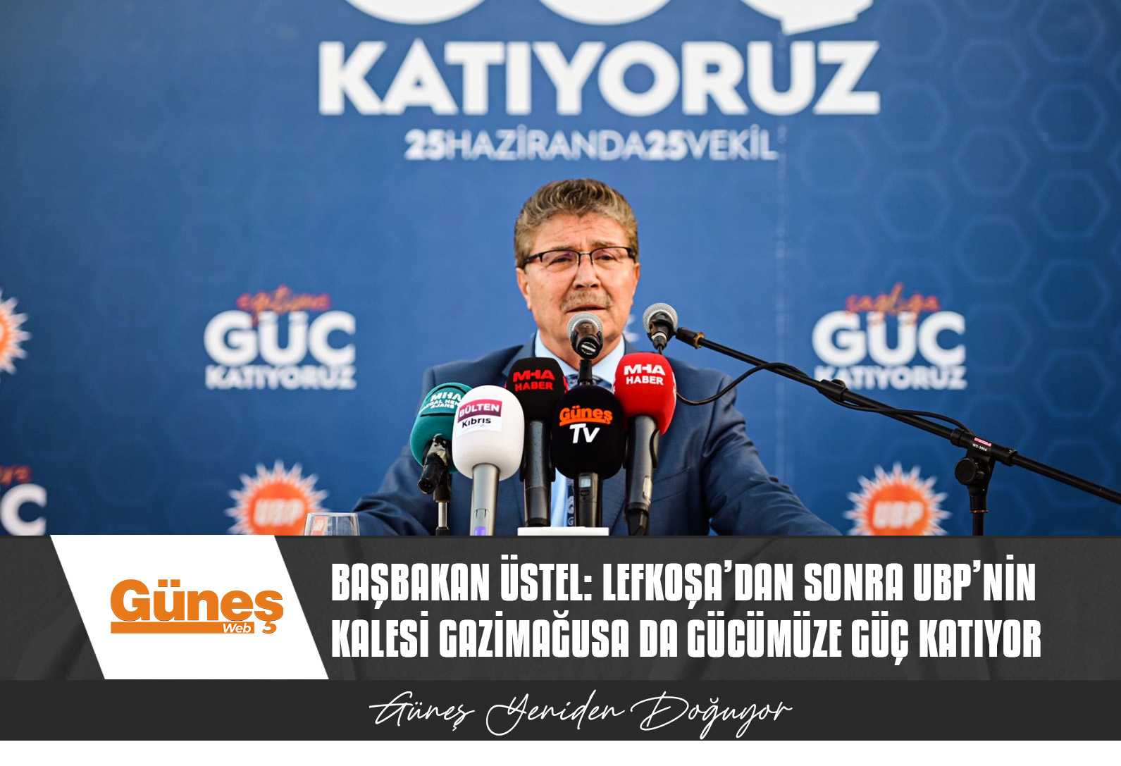 GAZİMAĞUSA DEV ETKİNLİKLE UBP’NİN GÜCÜNE GÜÇ KATTI
