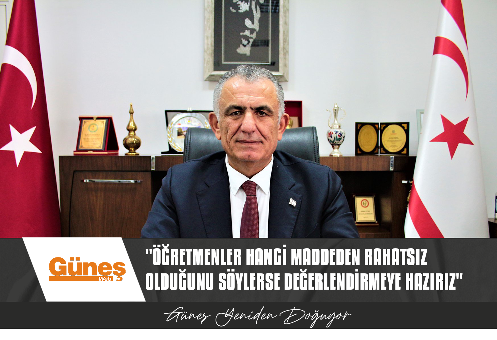 “ÖĞRETMEN (DEĞİŞİKLİK) YASA TASARISI ÜZERİNE GEREKLİ İSTİŞARELERİN YAPILMADIĞI SÖYLEMİ DOĞRU DEĞİL”