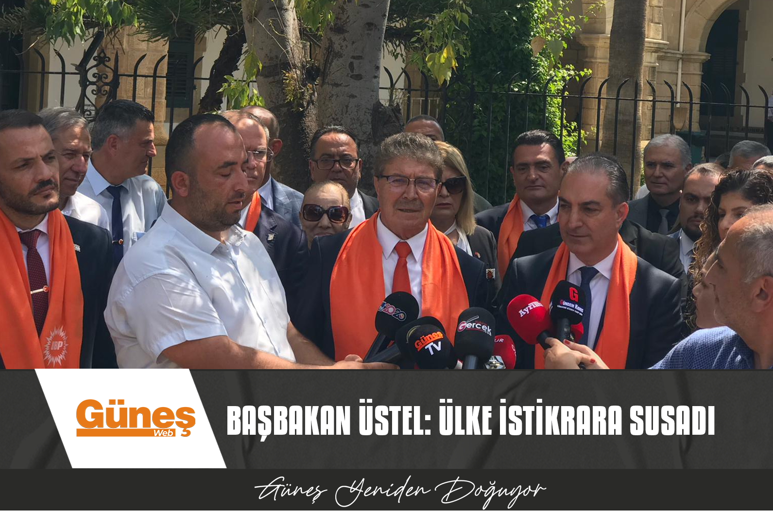 UBP ADAYI ALİ BAŞMAN ADAYLIK BAŞVURUSUNU YAPTI