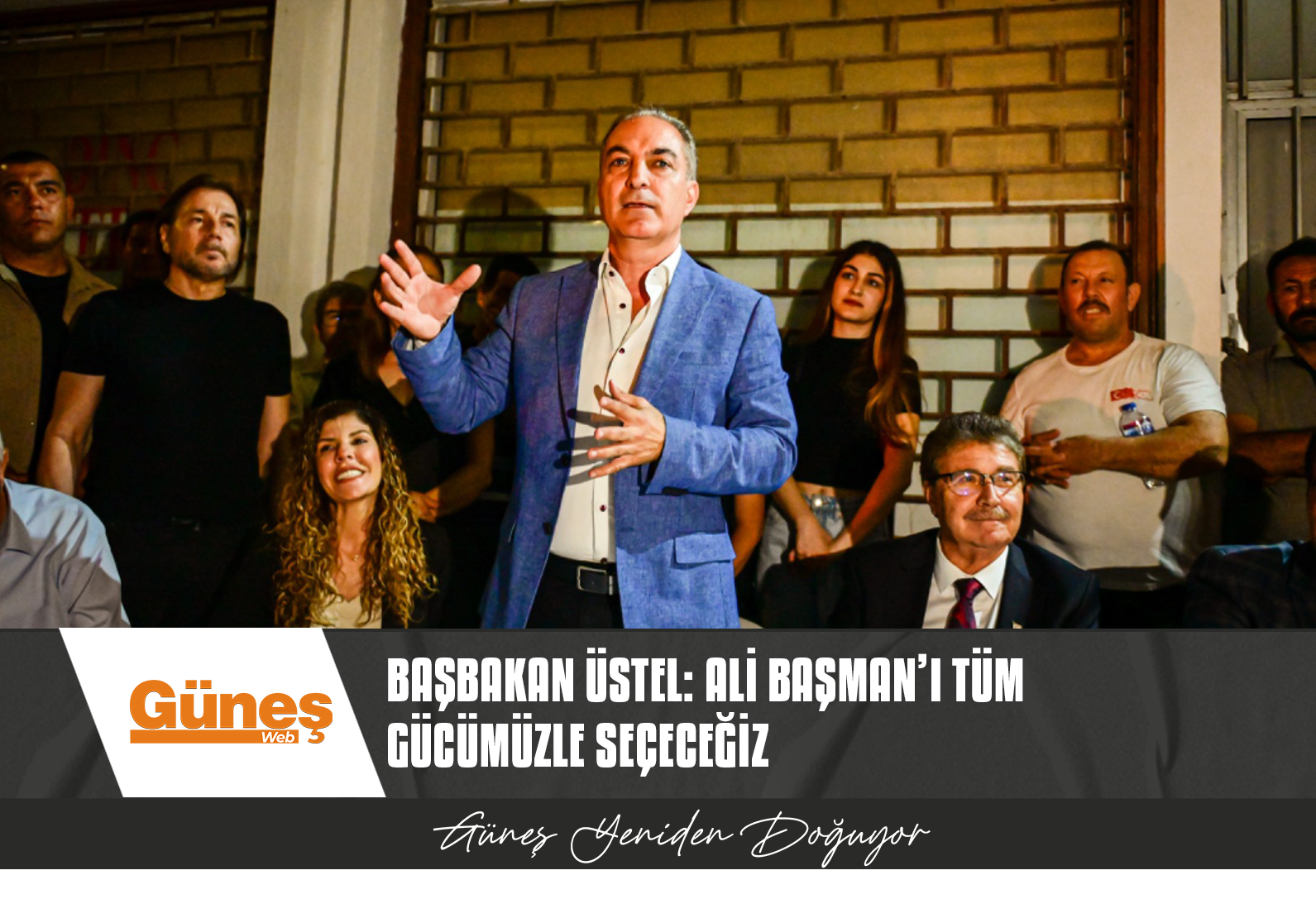 “TAM GAZ, ENERJİMİZLE, İNSANIMIZIN SEVGİSİYLE, AZMİMİZLE, ANAVATANIMIZIN DESTEĞİYLE, DAHA GÜZEL GÜNLERE İLERLEYECEĞİZ”