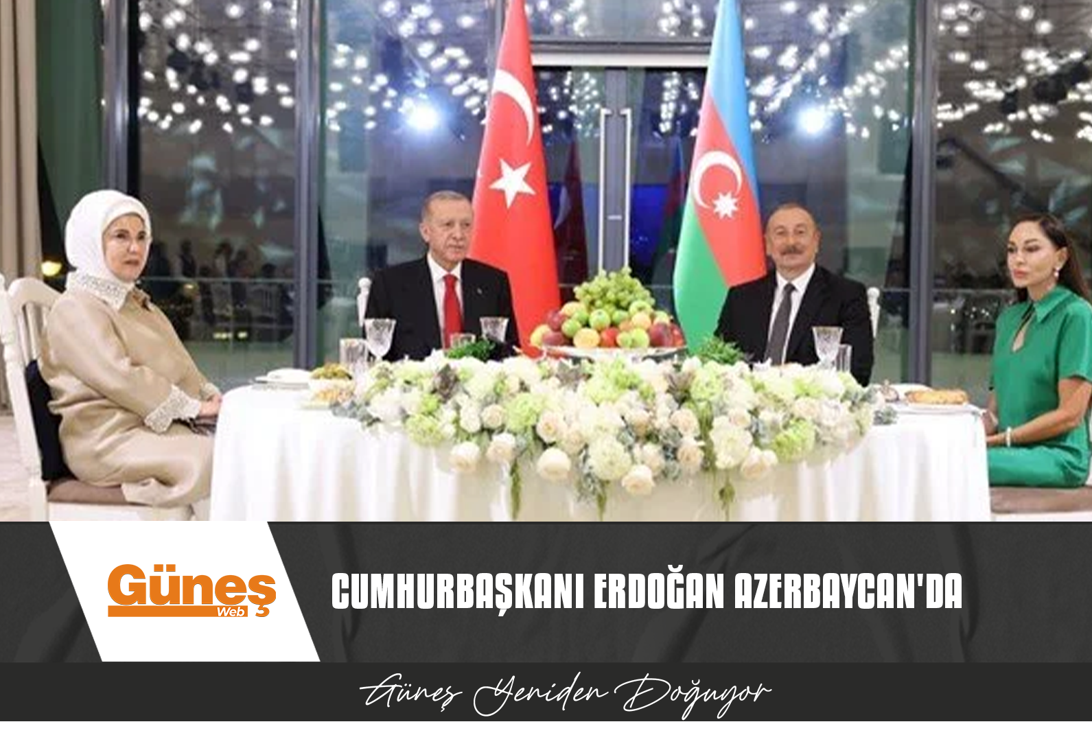 CUMHURBAŞKANI ERDOĞAN AZERBAYCAN’DA