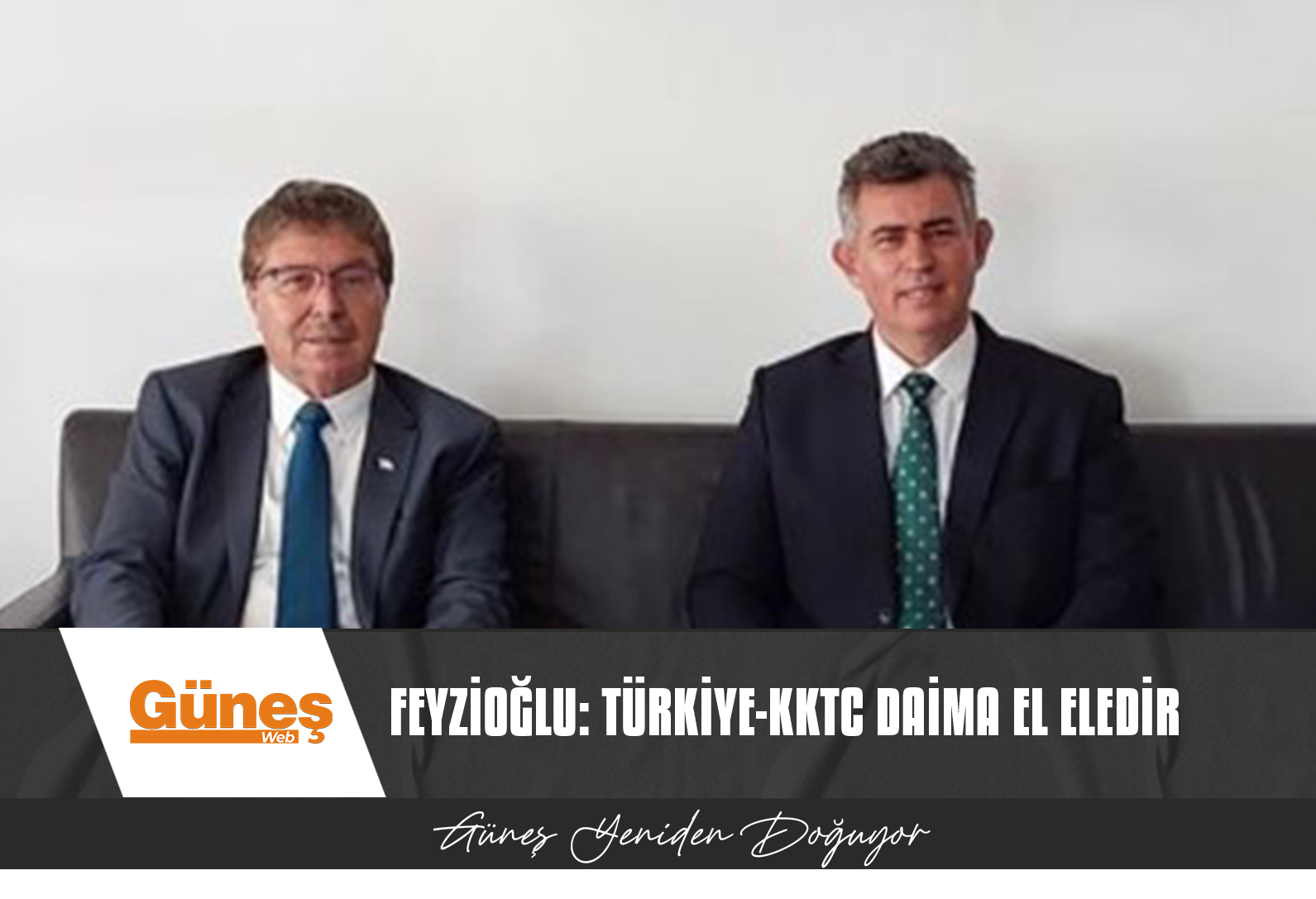 BAŞBAKAN ÜSTEL’DEN FEYZİOĞLU’NA ZİYARET