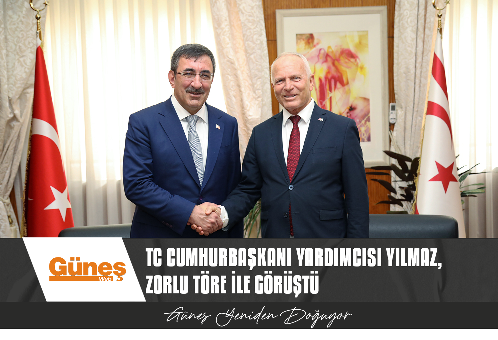 TC CUMHURBAŞKANI YARDIMCISI YILMAZ TÖRE’YLE GÖRÜŞTÜ