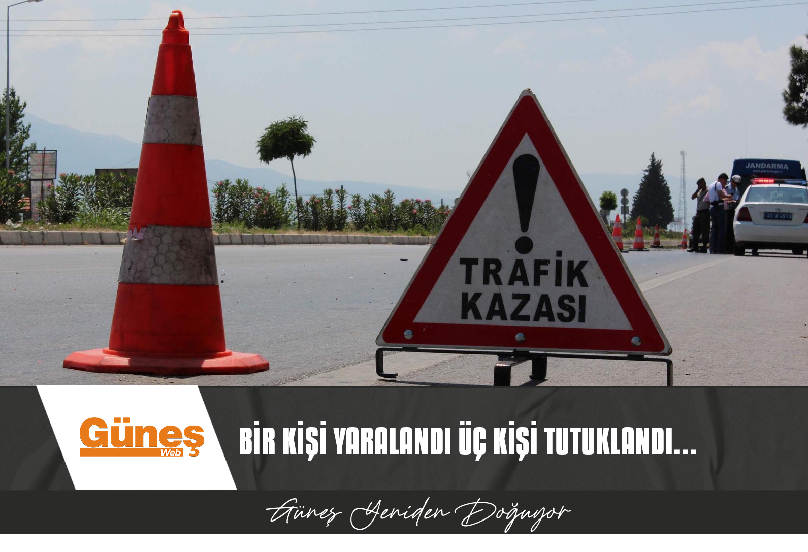 TRAFİK KAZALARI HIZ KESMİYOR…