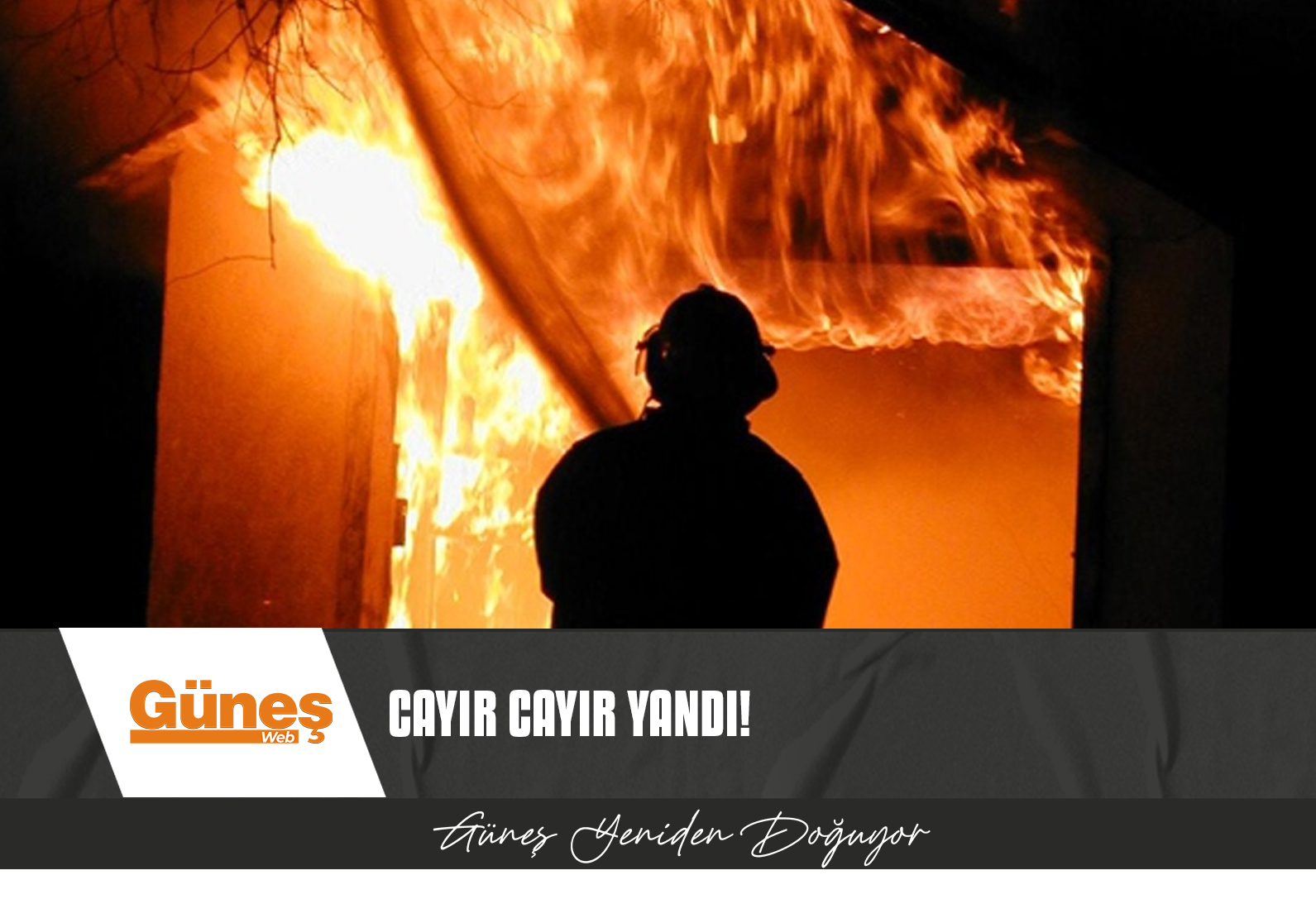 GAZİMAĞUSA’DA EV YANGINI