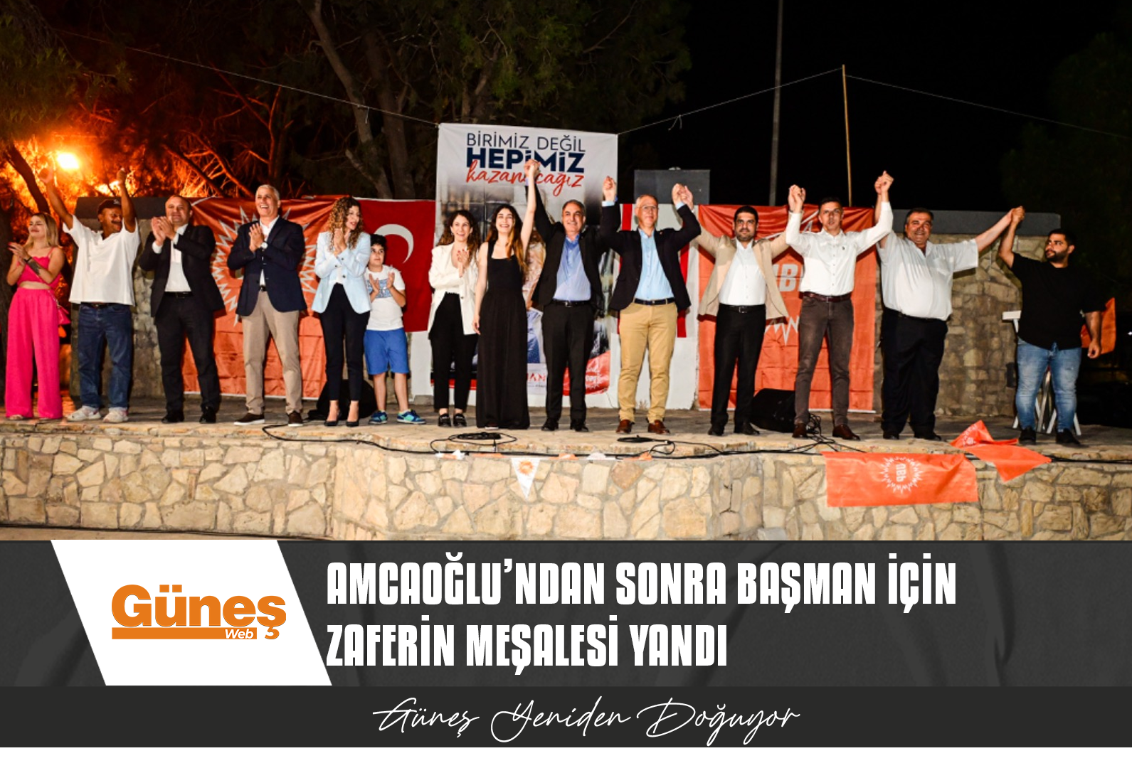 UBP, GÖNYELİ’DE GÜCÜNÜ GÖSTERDİ