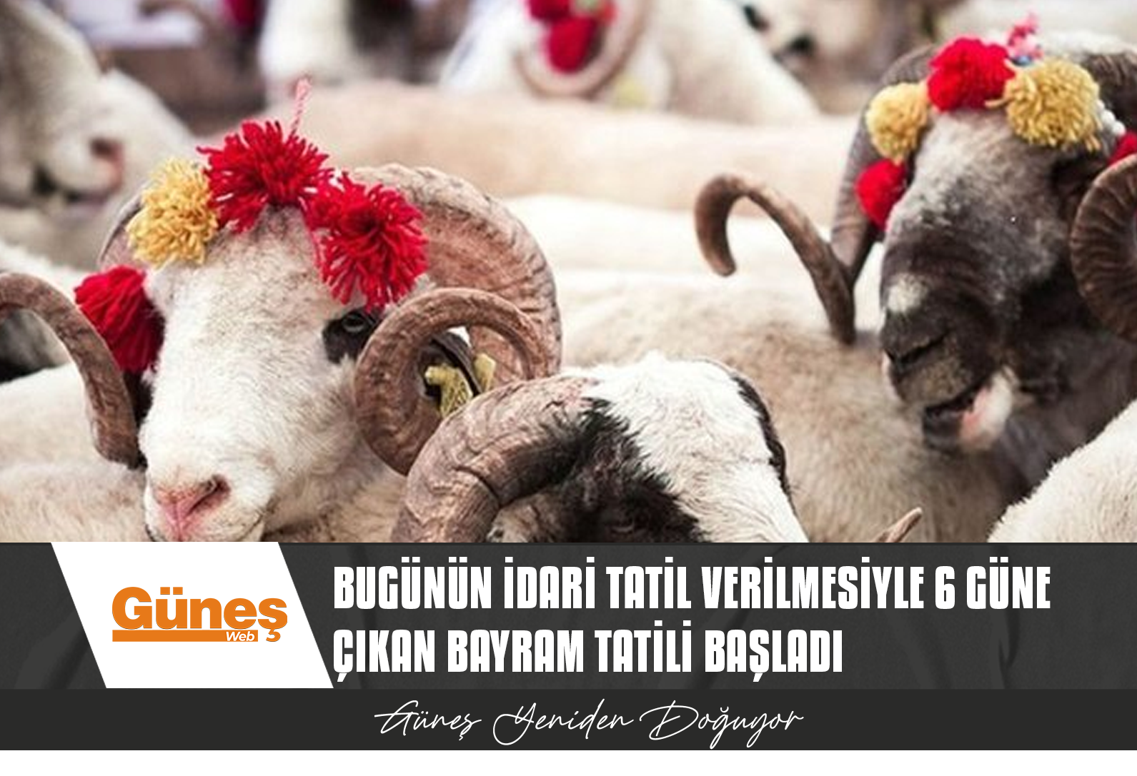 KURBAN BAYRAMI YARIN BAŞLIYOR…