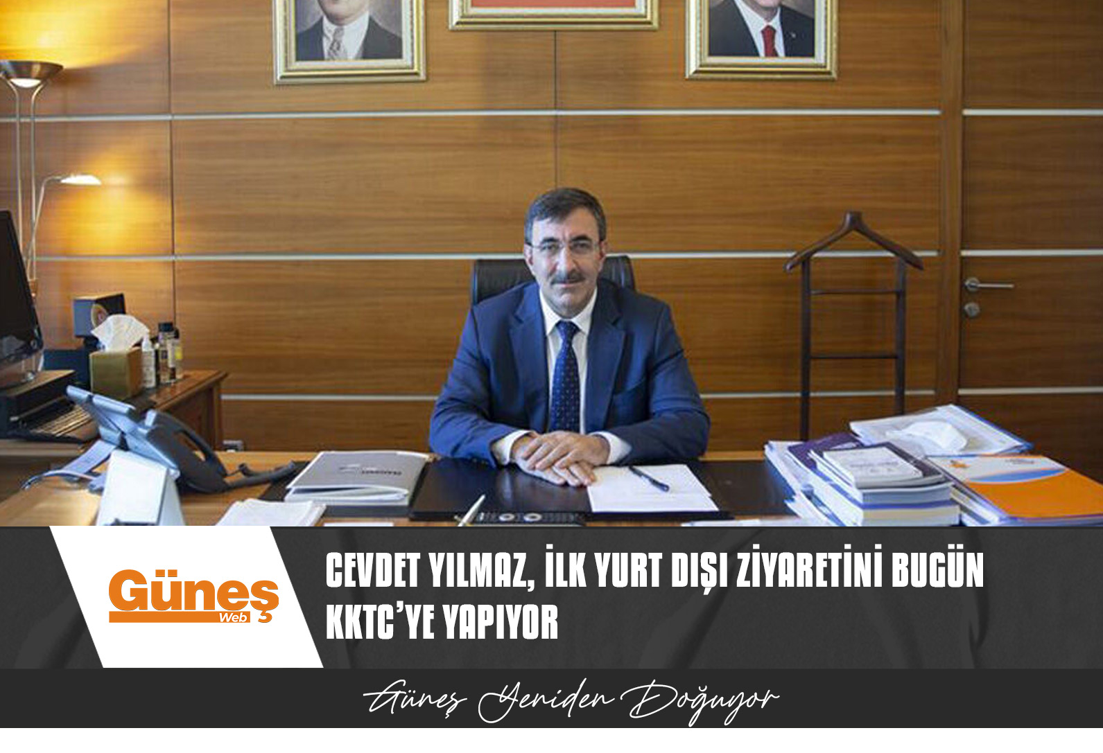 TÜRKİYE CUMHURBAŞKANI YARDIMCISI YILMAZ, BUGÜN KKTC’YE GELİYOR