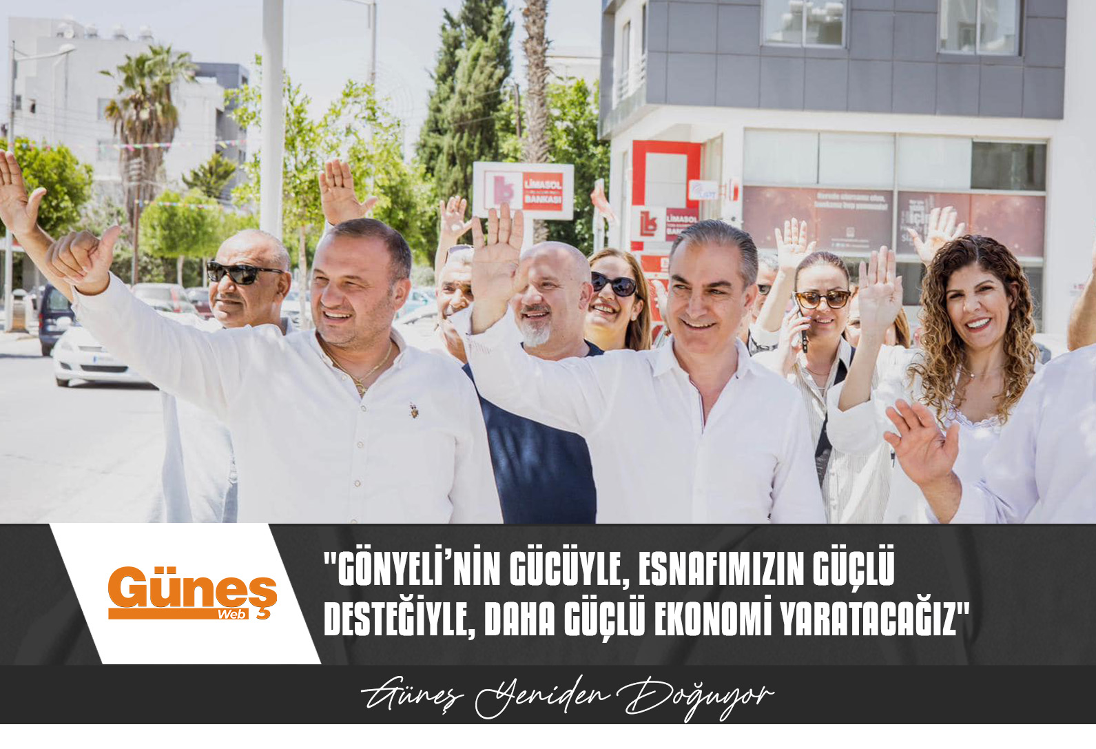 BAŞMAN : GÖNYELİ’NİN GÜCÜYLE, ESNAFIMIZIN GÜÇLÜ DESTEĞİYLE, DAHA GÜÇLÜ EKONOMİ YARATACAĞIZ