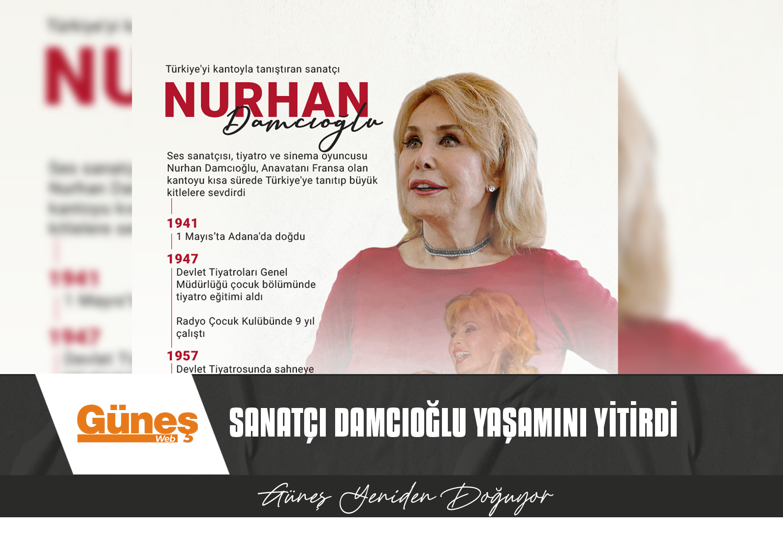 SANATÇI NURHAN DAMCIOĞLU İZMİR’DE YAŞAMINI YİTİRDİ