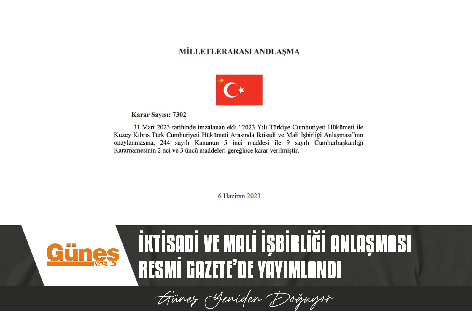 RESMİ GAZETE’DE YAYIMLANDI 