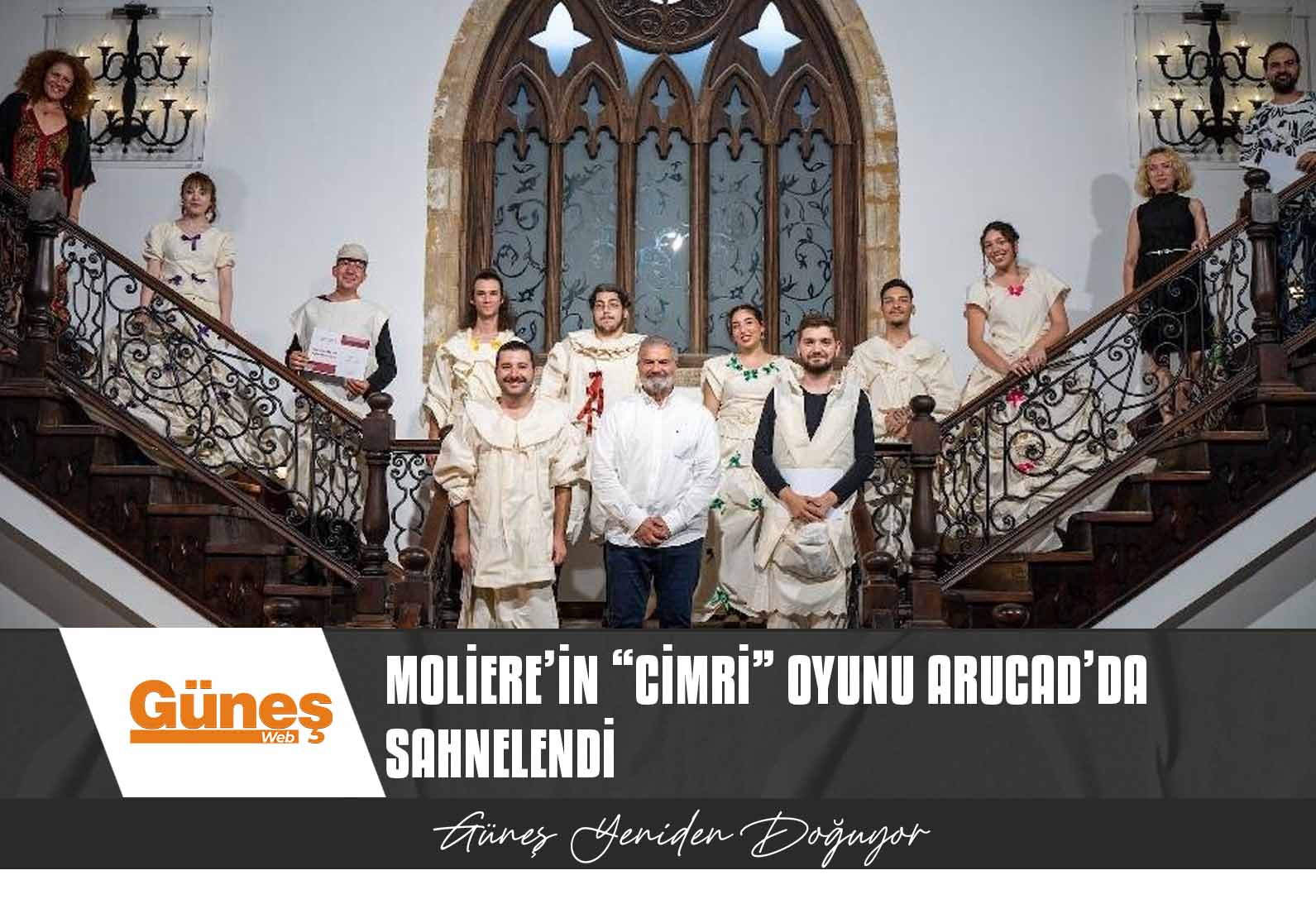 MOLİERE’İN “CİMRİ” OYUNU ARUCAD’DA SAHNELENDİ