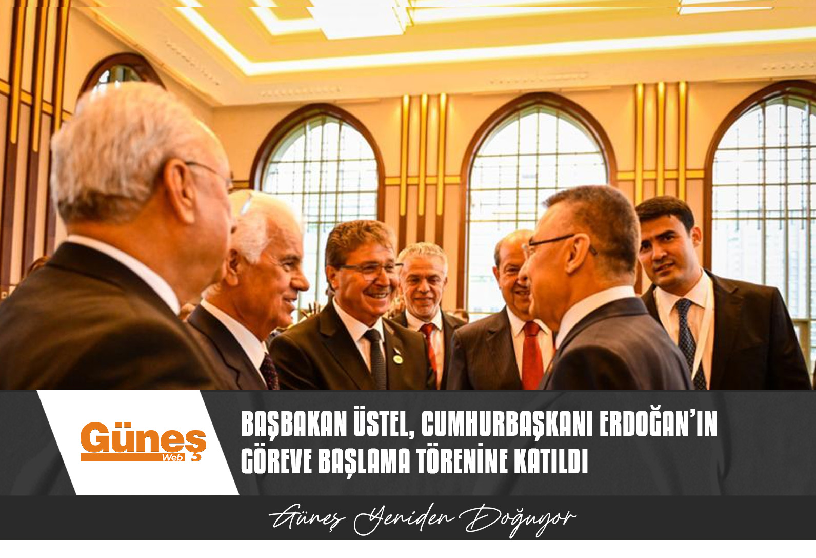 BAŞBAKAN ÜSTEL, CUMHURBAŞKANI ERDOĞAN’IN GÖREVE BAŞLAMA TÖRENİNE KATILDI