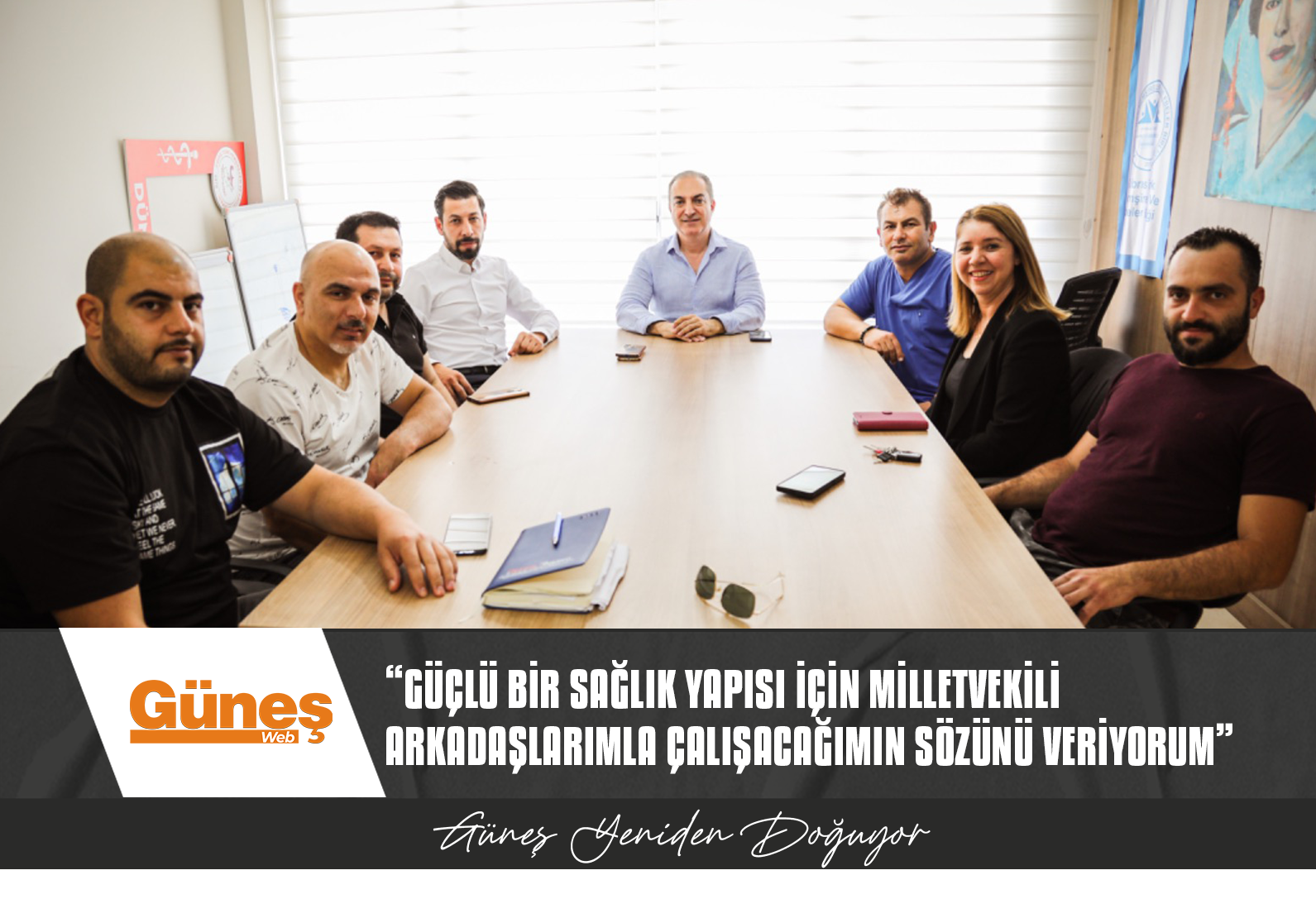 UBP MİLLETVEKİLİ ADAYI ALİ BAŞMAN, SAĞLIK ÖRGÜTLERİNE ZİYARETLERİNİ SÜRDÜRDÜ