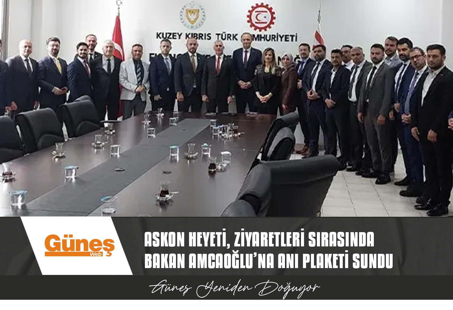 KONYALI İŞ İNSANLARI BAKAN AMCAOĞLU’NU ZİYARET ETTİ