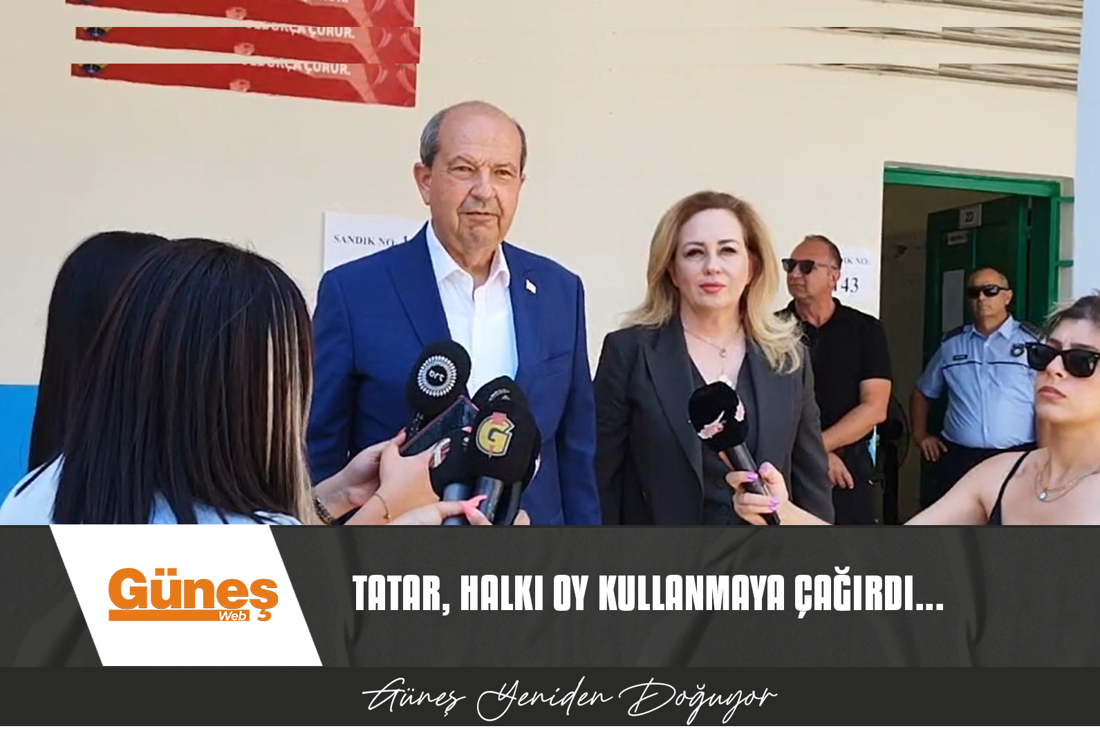 CUMHURBAŞKANI TATAR, HALKI OY KULLANMAYA ÇAĞIRDI…