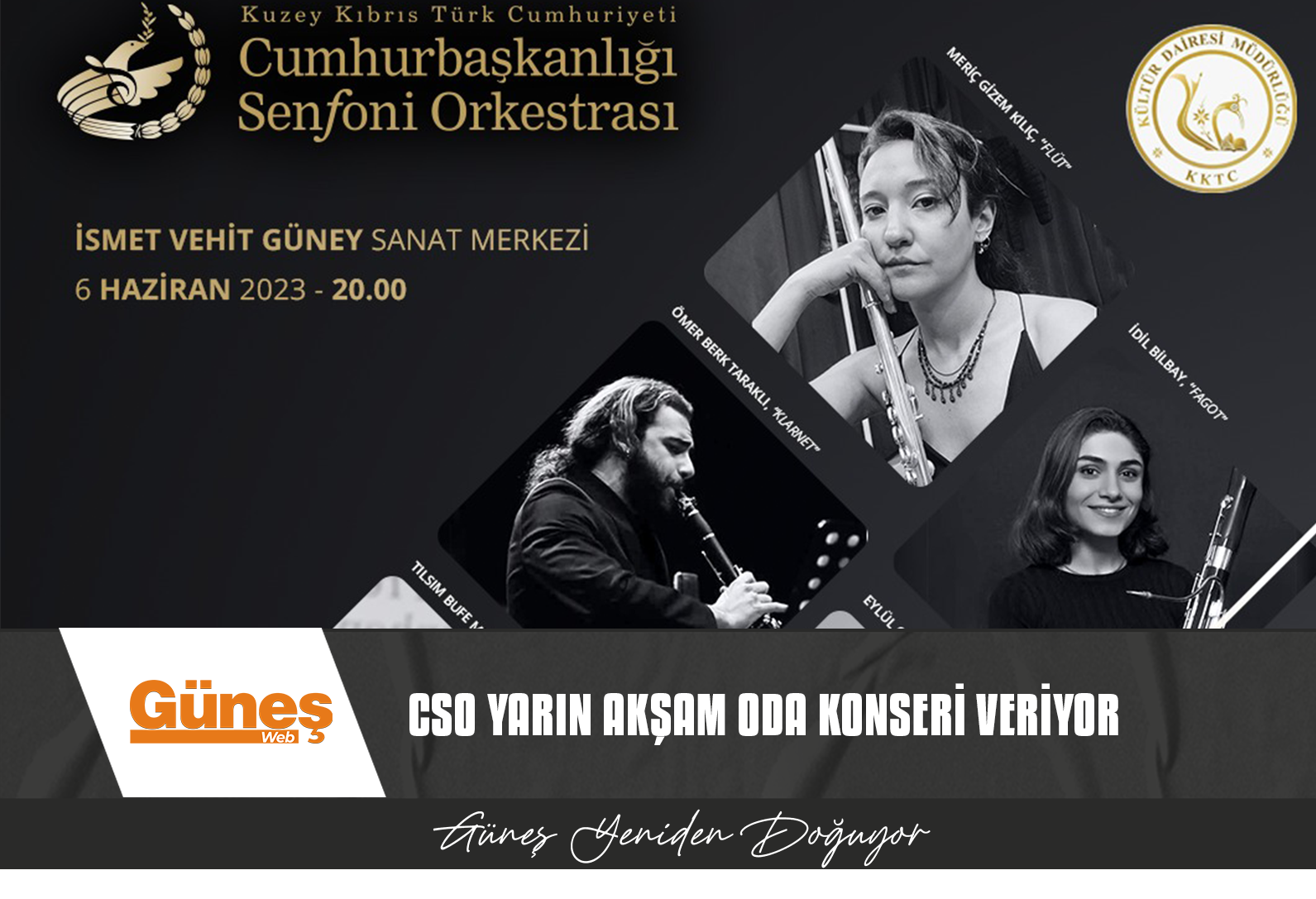 CSO YARIN AKŞAM ODA KONSERİ VERİYOR