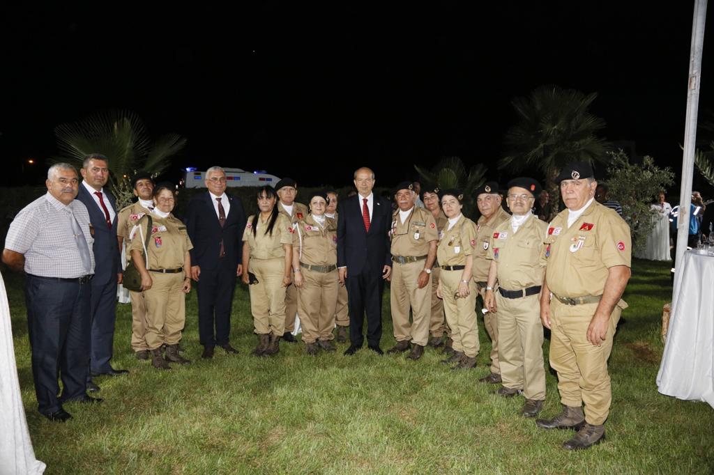 CUMHURBAŞKANI TATAR, İSKELE’DE SİVİL SAVUNMA TEŞKİLATI’NIN HİZMET TAKDİM TÖRENİNE KATILDI
