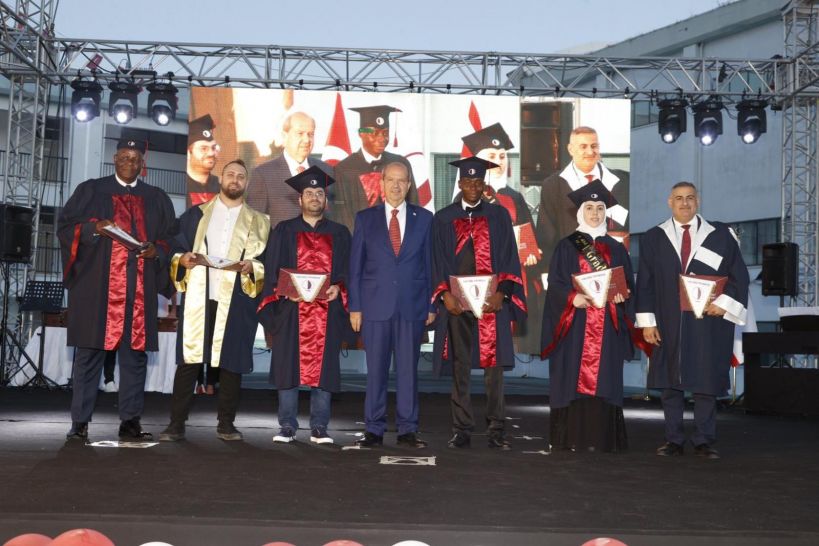 CUMHURBAŞKANI TATAR, YDÜ MEZUNİYET TÖRENİNDE KONUŞTU