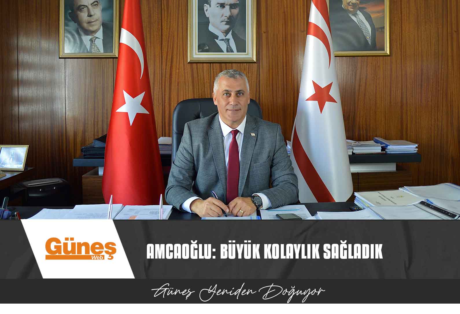 BAKAN AMCAOĞLU: BÜYÜK KOLAYLIK SAĞLADIK