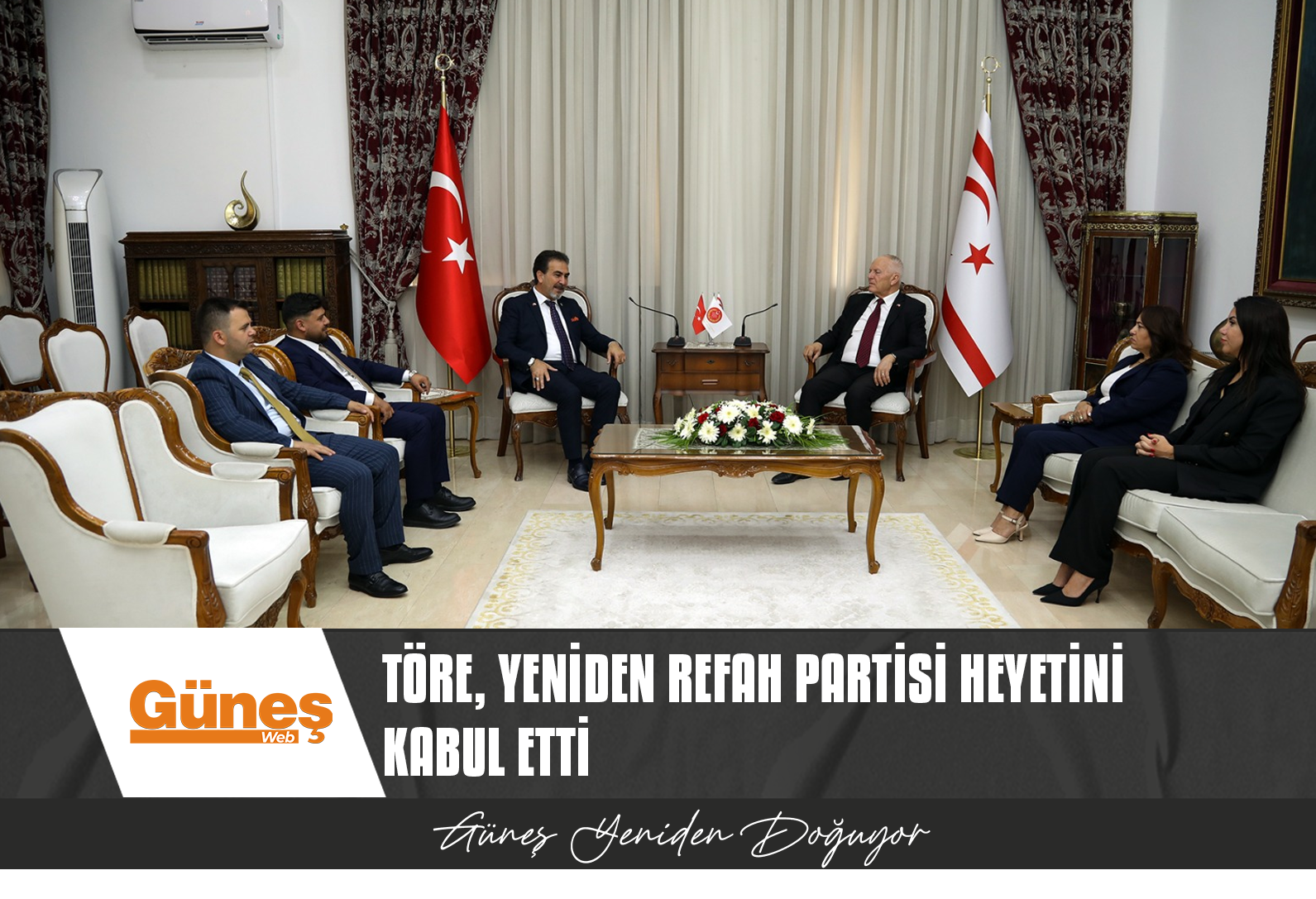 ZORLU TÖRE, YENİDEN REFAH PARTİSİ HEYETİNİ KABUL ETTİ