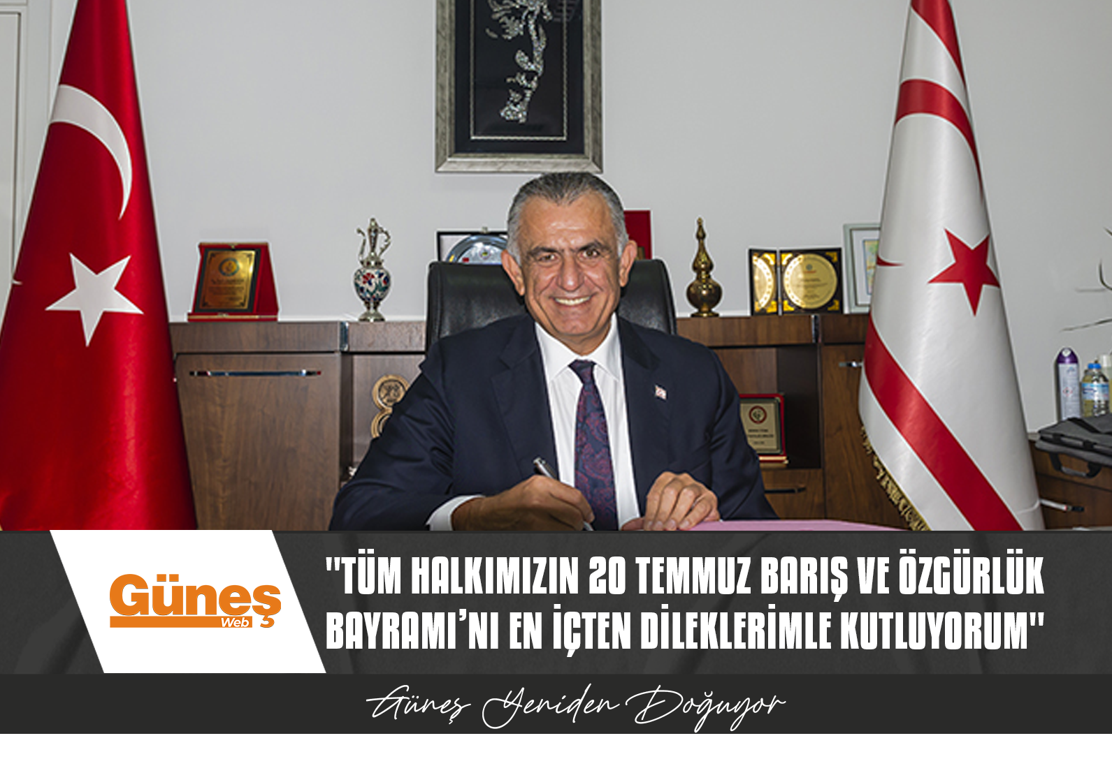 MİLLİ EĞİTİM BAKANI ÇAVUŞOĞLU’NUN 20 TEMMUZ BARIŞ VE ÖZGÜRLÜK BAYRAMI MESAJI…