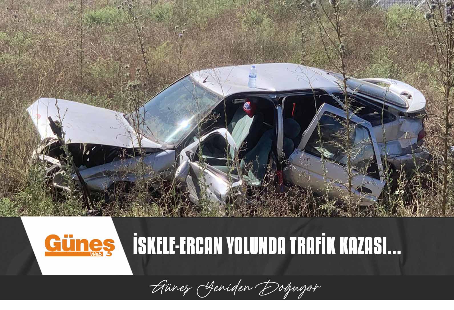 İSKELE-ERCAN YOLUNDA FECİ KAZA!