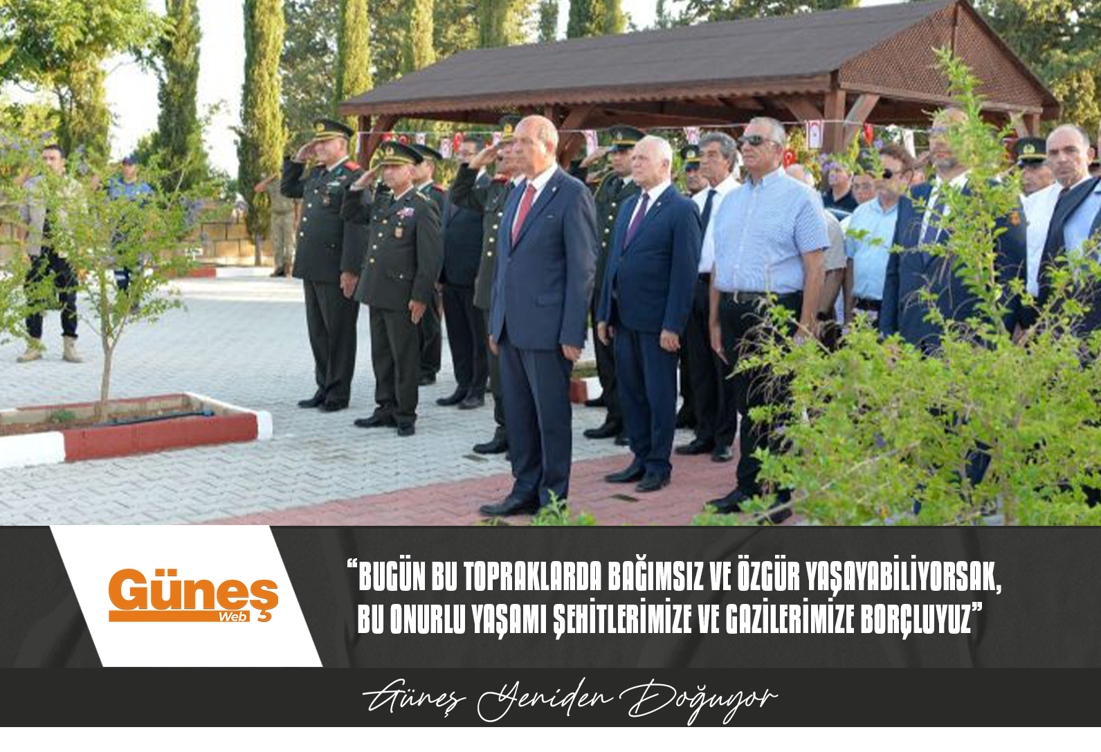 CUMHURBAŞKANI TATAR, TOPÇUKÖY ŞEHİTLERİ ANMA TÖRENİ’NE KATILDI