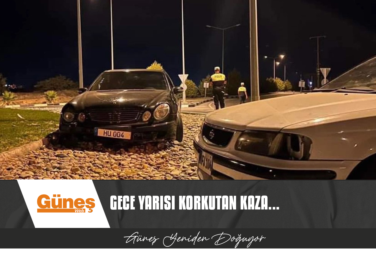 İKİ ARAÇ BİRBİRİNE GİRDİ