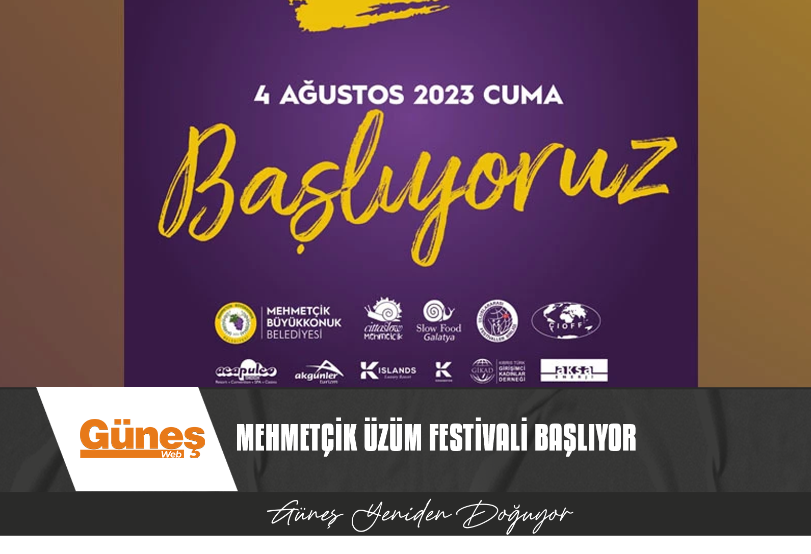 MEHMETÇİK ÜZÜM FESTİVALİ 4 AĞUSTOS’TA BAŞLAYACAK
