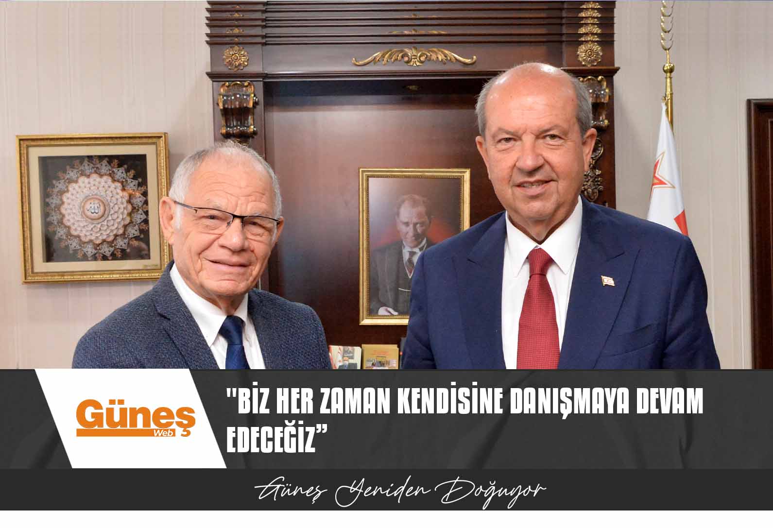 CUMHURBAŞKANI TATAR: ERGÜN BEYE HİZMETLERİNDEN DOLAYI ÇOK TEŞEKKÜR EDERİM