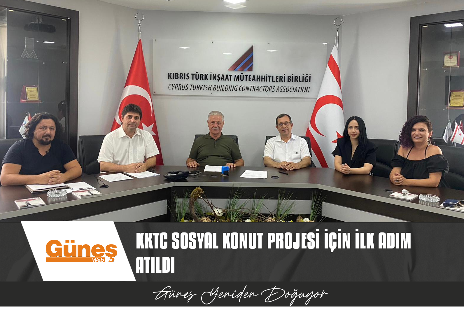 KKTC SOSYAL KONUT PROJESİ İÇİN İLK ADIM ATILDI