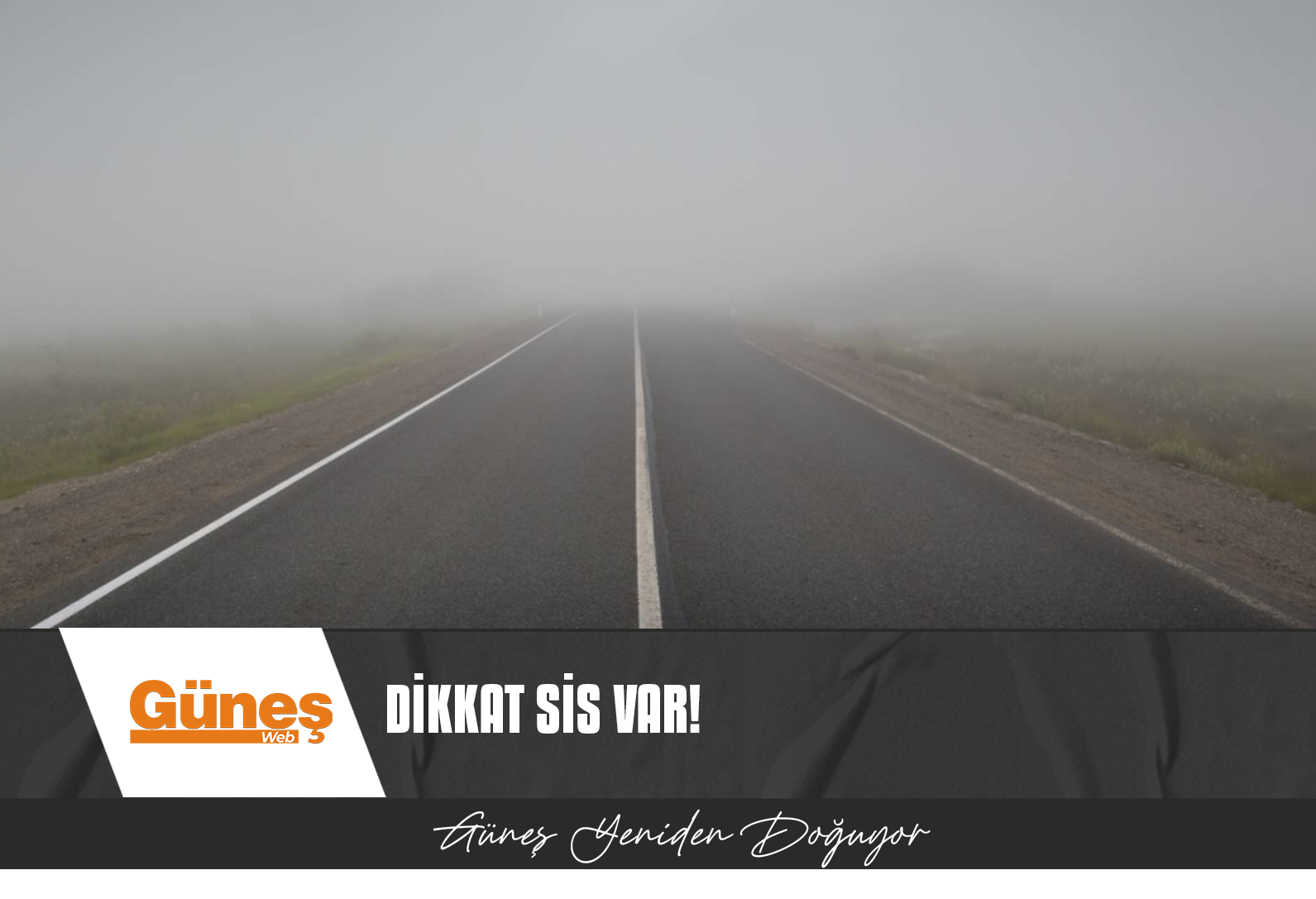 İSKELE-ERCAN YOLUNDA SİS VAR