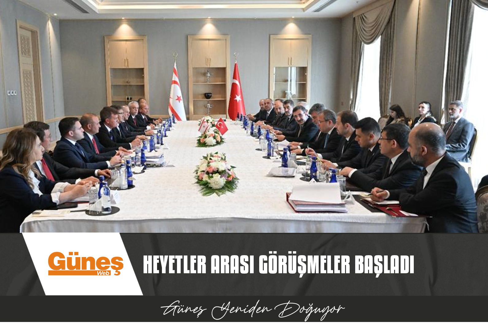 HEYETLER ARASI GÖRÜŞMELER BAŞLADI