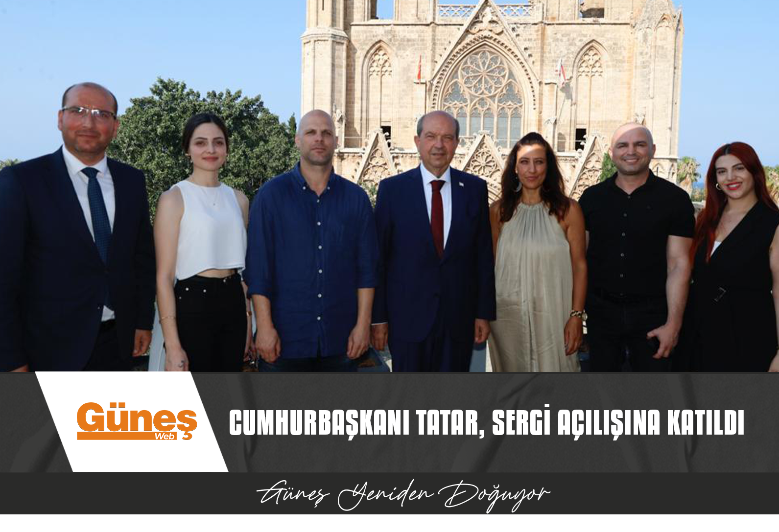 CUMHURBAŞKANI TATAR, SERGİ AÇILIŞINA KATILDI