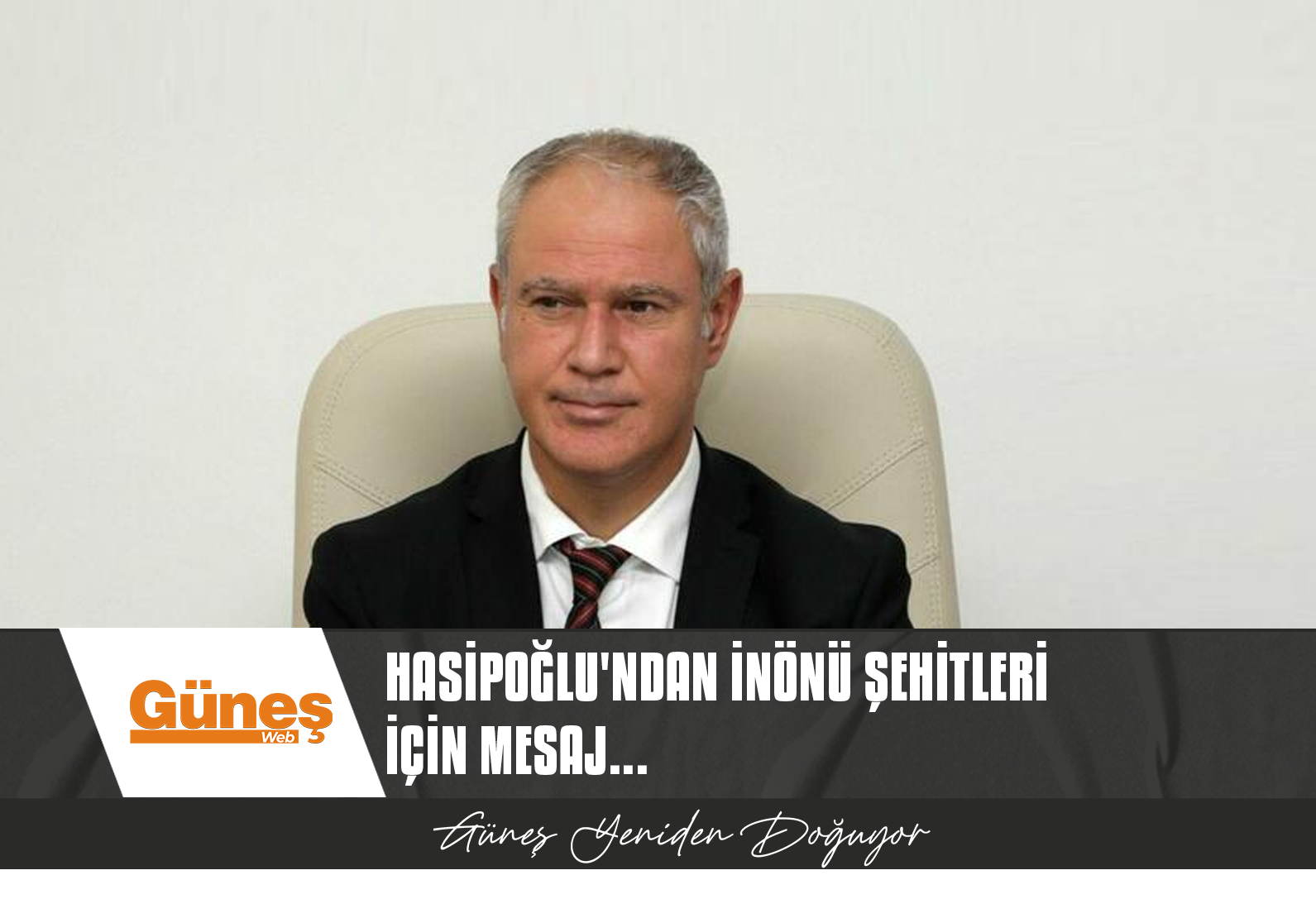 HASİPOĞLU İNÖNÜ ŞEHİTLERİ İÇİN MESAJ YAYIMLADI