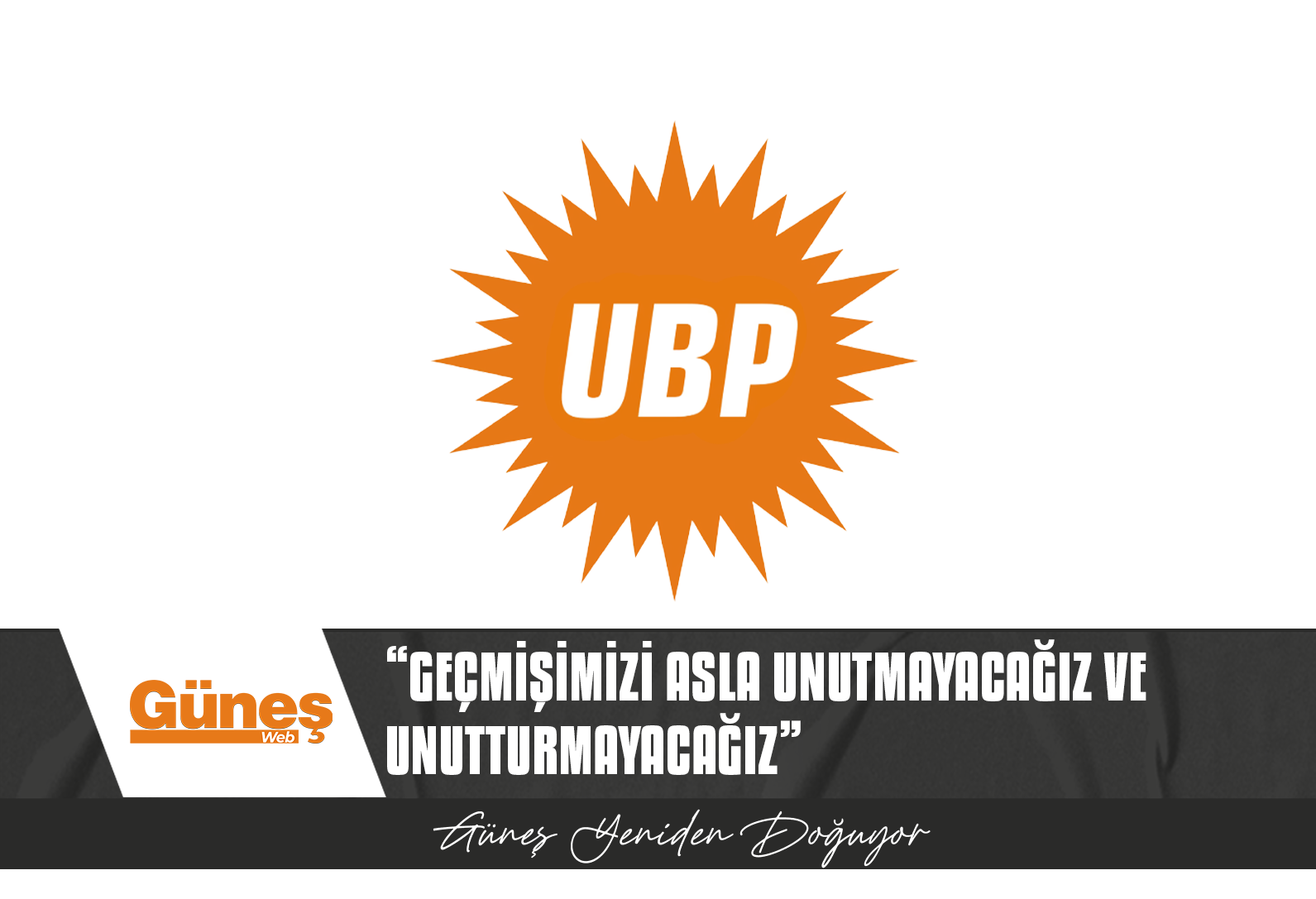 UBP’DEN İNÖNÜ ŞEHİTLERİ İÇİN ANMA MESAJI…