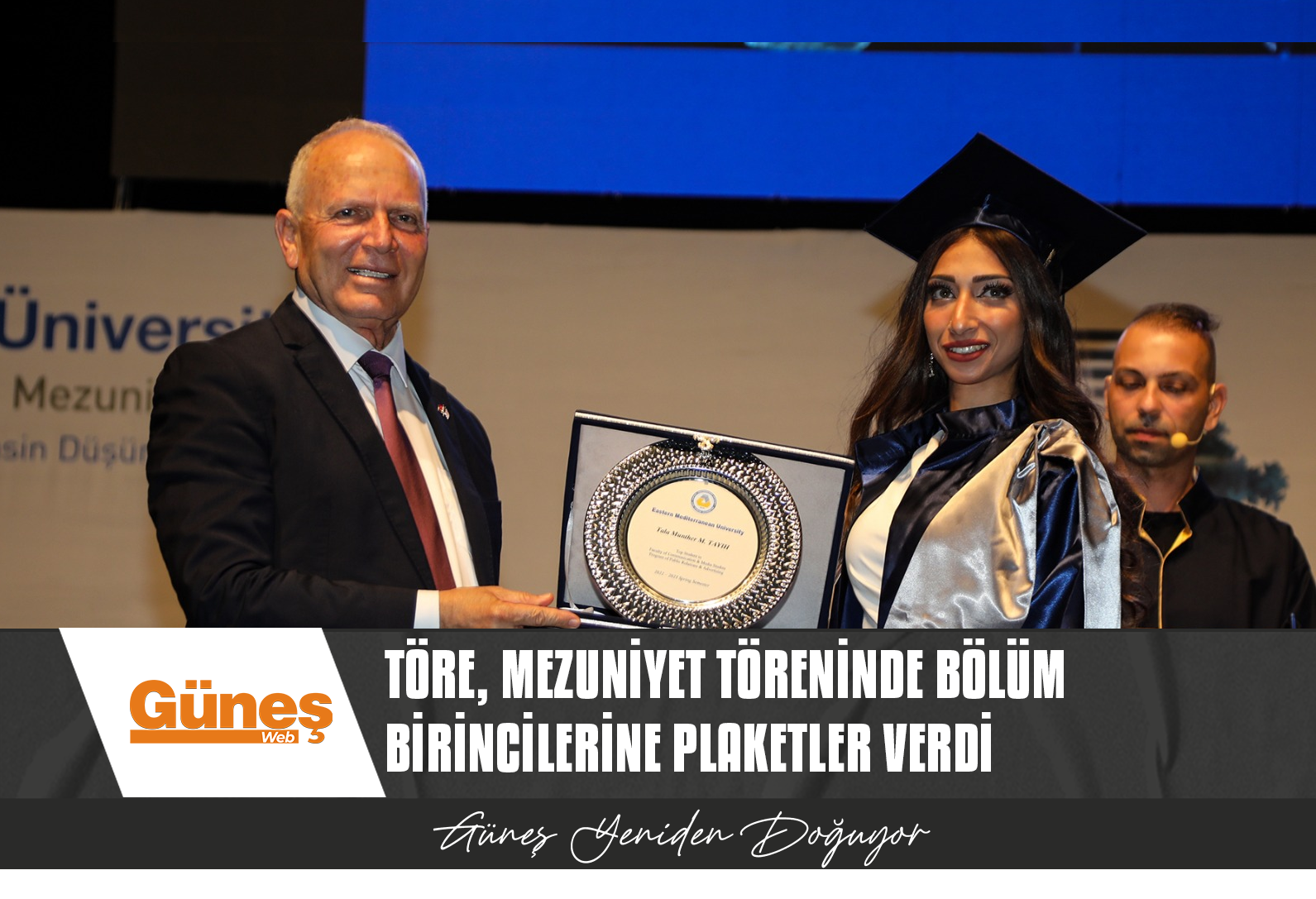 TÖRE, DAÜ MEZUNİYET TÖRENİNE KATILDI