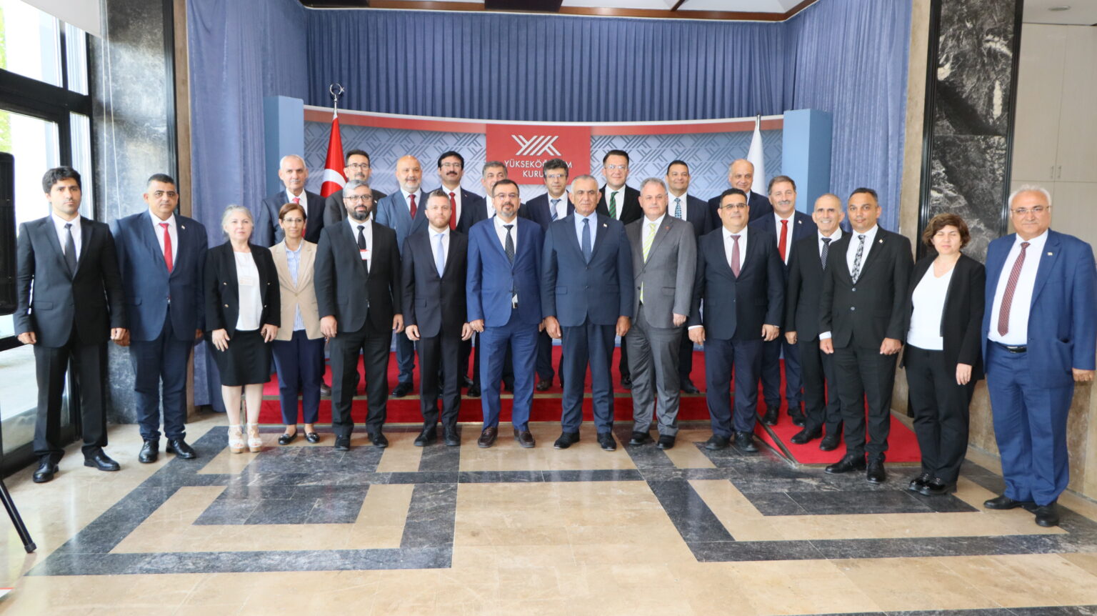 BAKAN ÇAVUŞOĞLU, ANKARA’DA YÖK BAŞKAN VEKİLİ PROF. DR. GÖKTAŞ İLE BİR ARAYA GELDİ