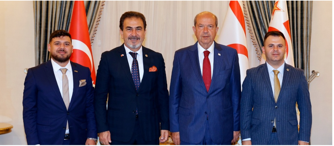 CUMHURBAŞKANI  TATAR,  YENİDEN REFAH PARTİSİ HEYETİNİ KABUL ETTİ