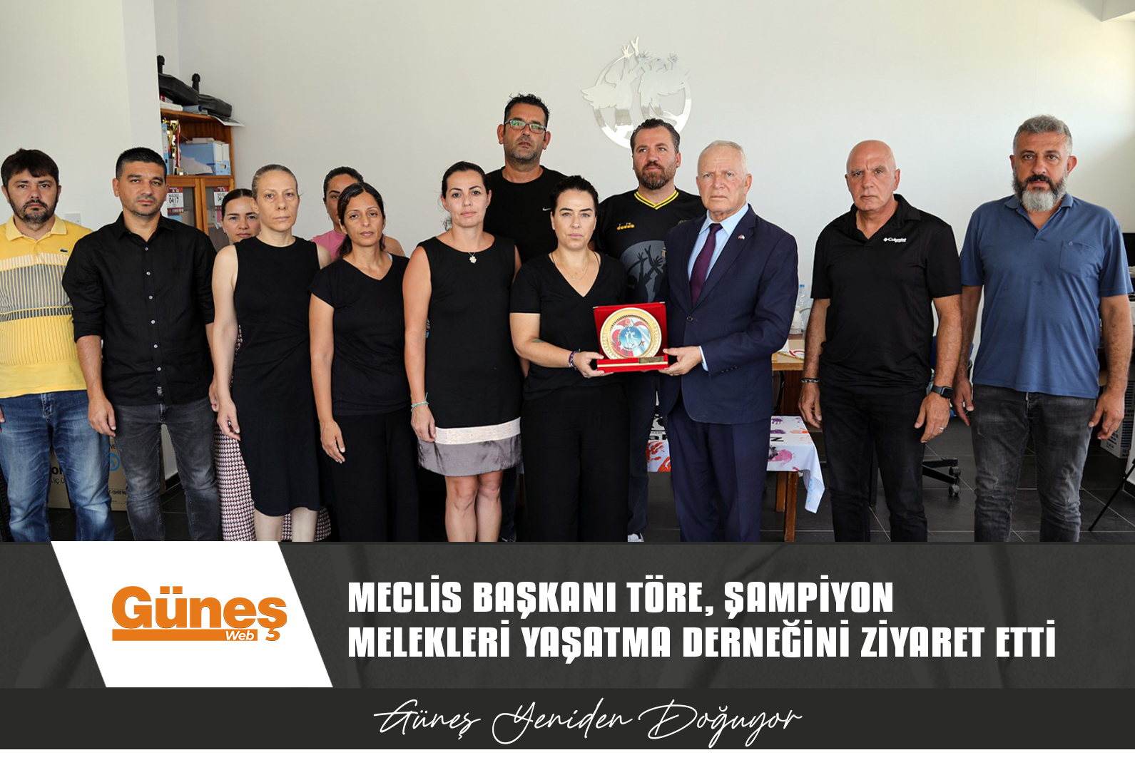 TÖRE, ŞAMPİYON MELEKLERİ YAŞATMA DERNEĞİNİ ZİYARET ETTİ