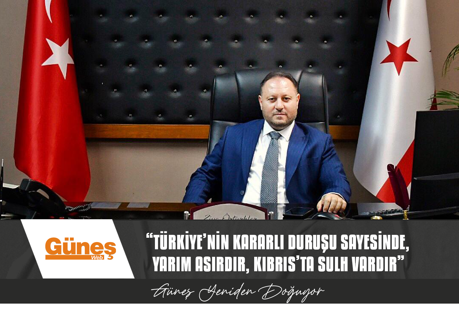 BAKAN ÖZTÜRKLER, “20 TEMMUZ BARIŞ VE ÖZGÜRLÜK BAYRAMI” DOLAYISIYLA MESAJ YAYIMLADI