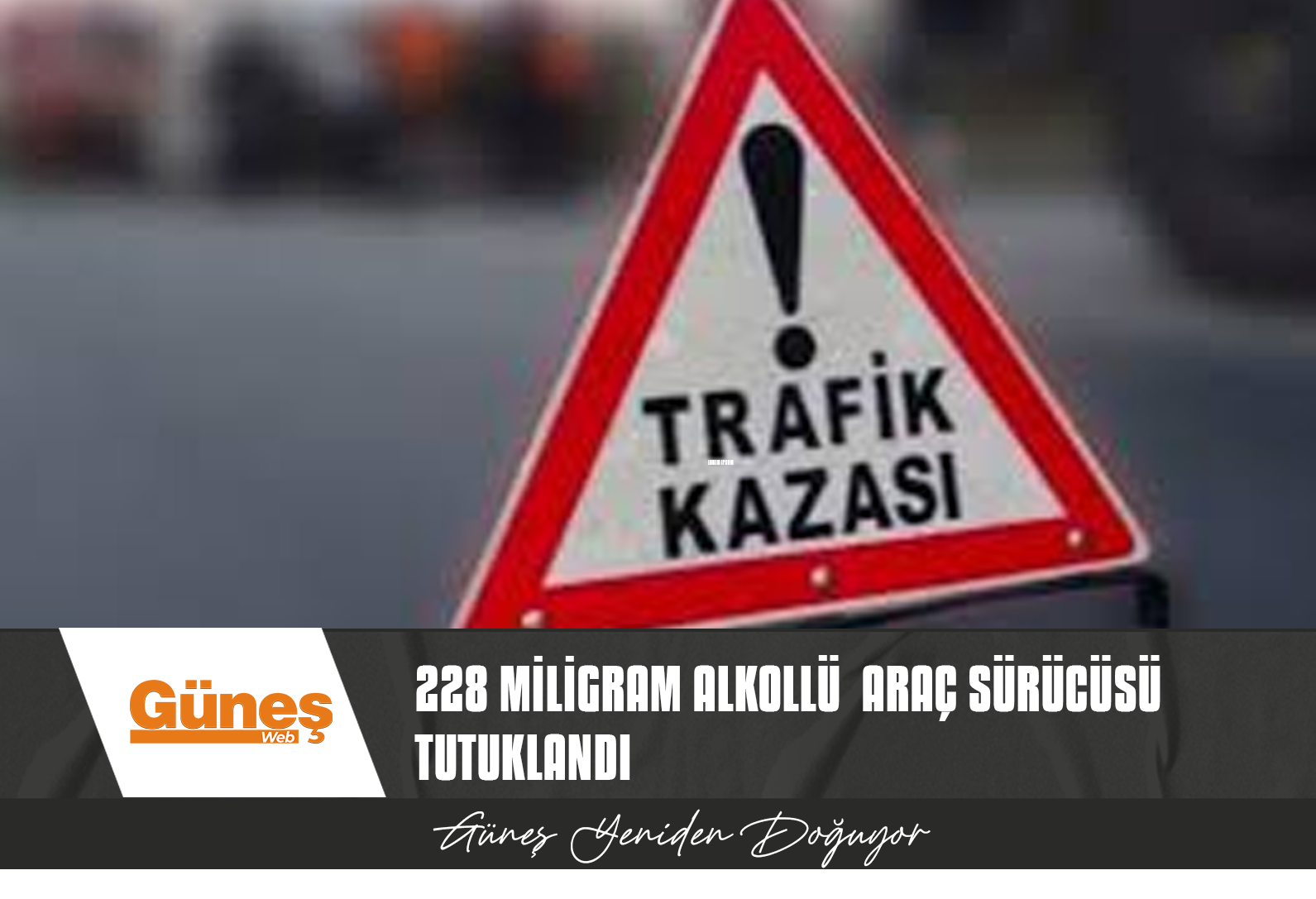 GİRNE-TATLISU ANA YOLUNDA TRAFİK KAZASI: 2 KİŞİ YARALANDI