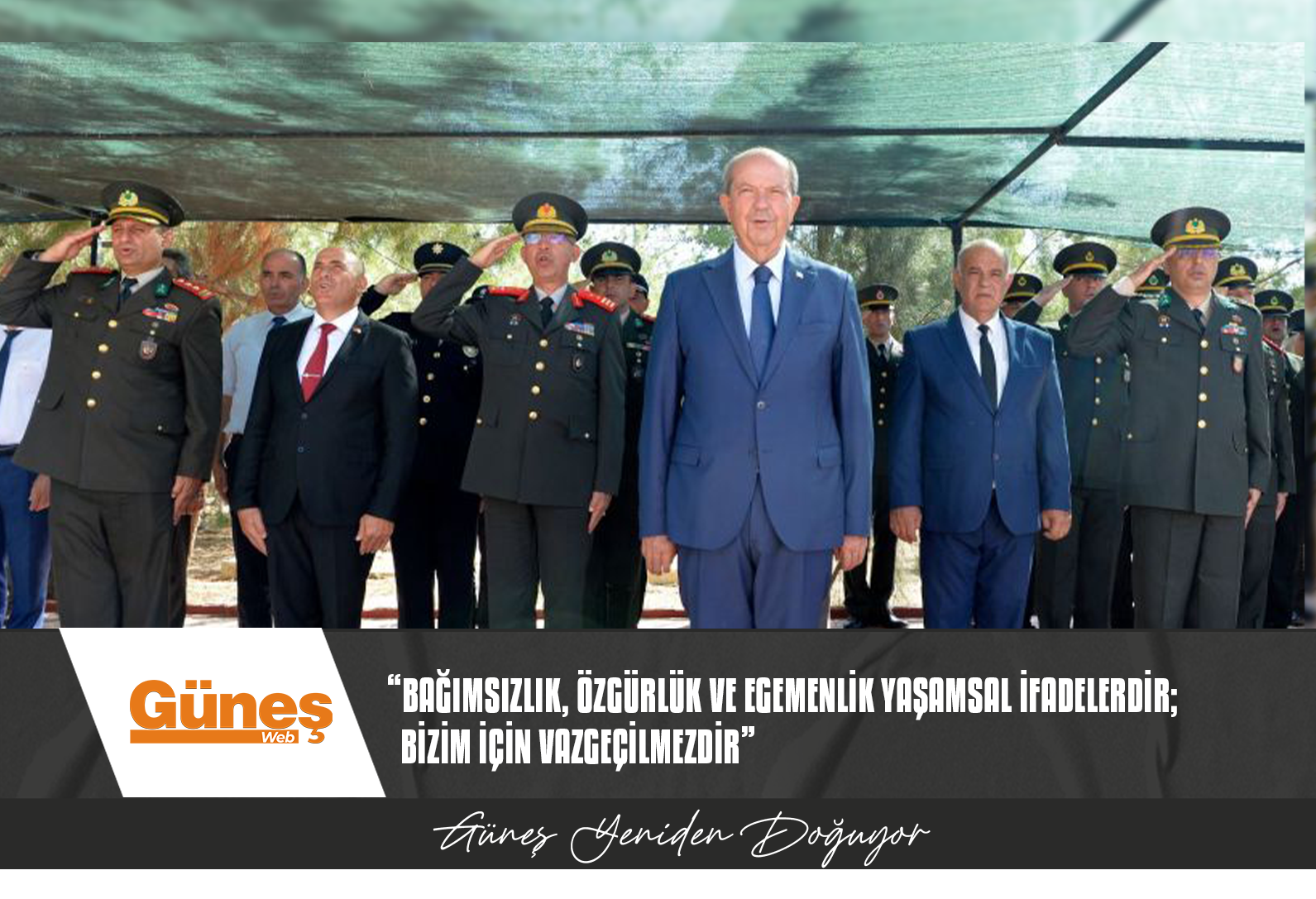 CUMHURBAŞKANI  TATAR, TAŞPINAR ŞEHİTLERİ’Nİ ANMA TÖRENİNE KATILDI