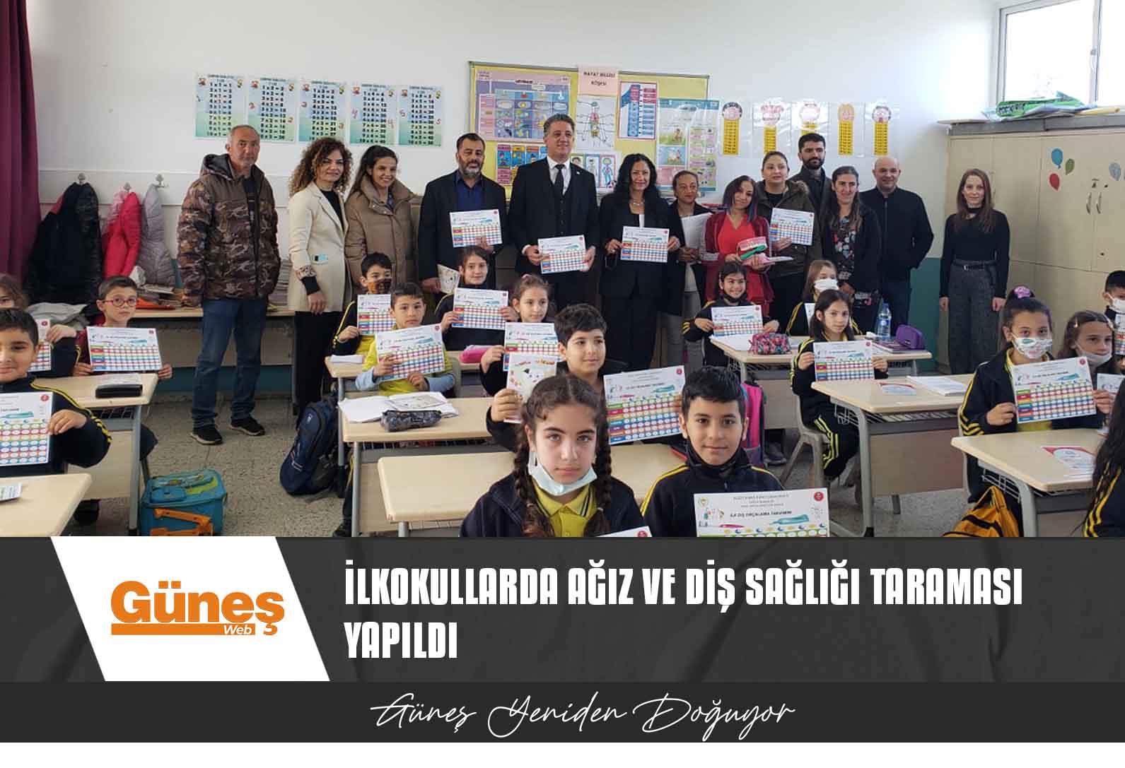 İLKOKULLARDA AĞIZ VE DİŞ SAĞLIĞI TARAMASI YAPILDI