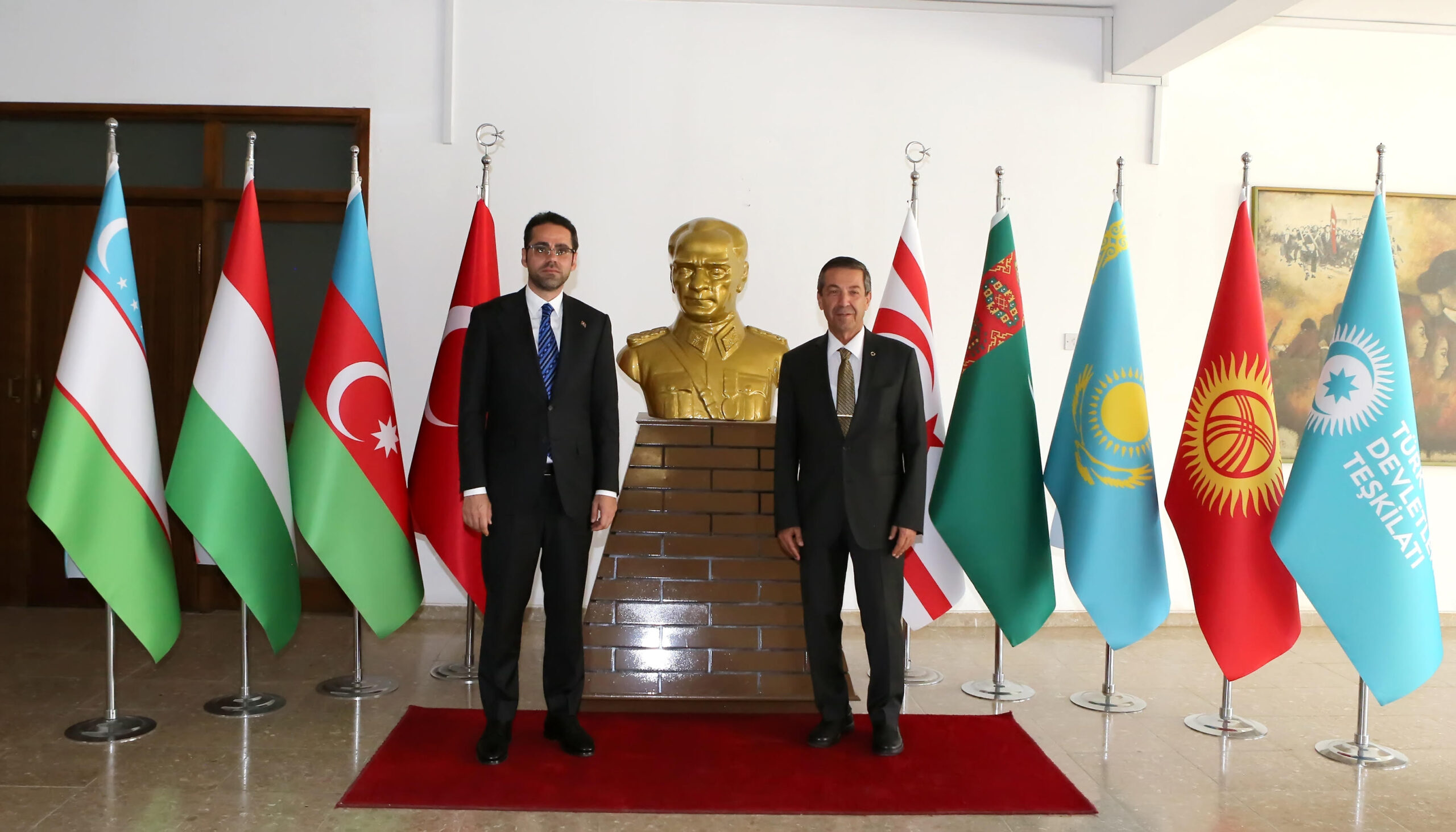 ERTUĞRULOĞLU, SERİM’İ KABUL ETTİ