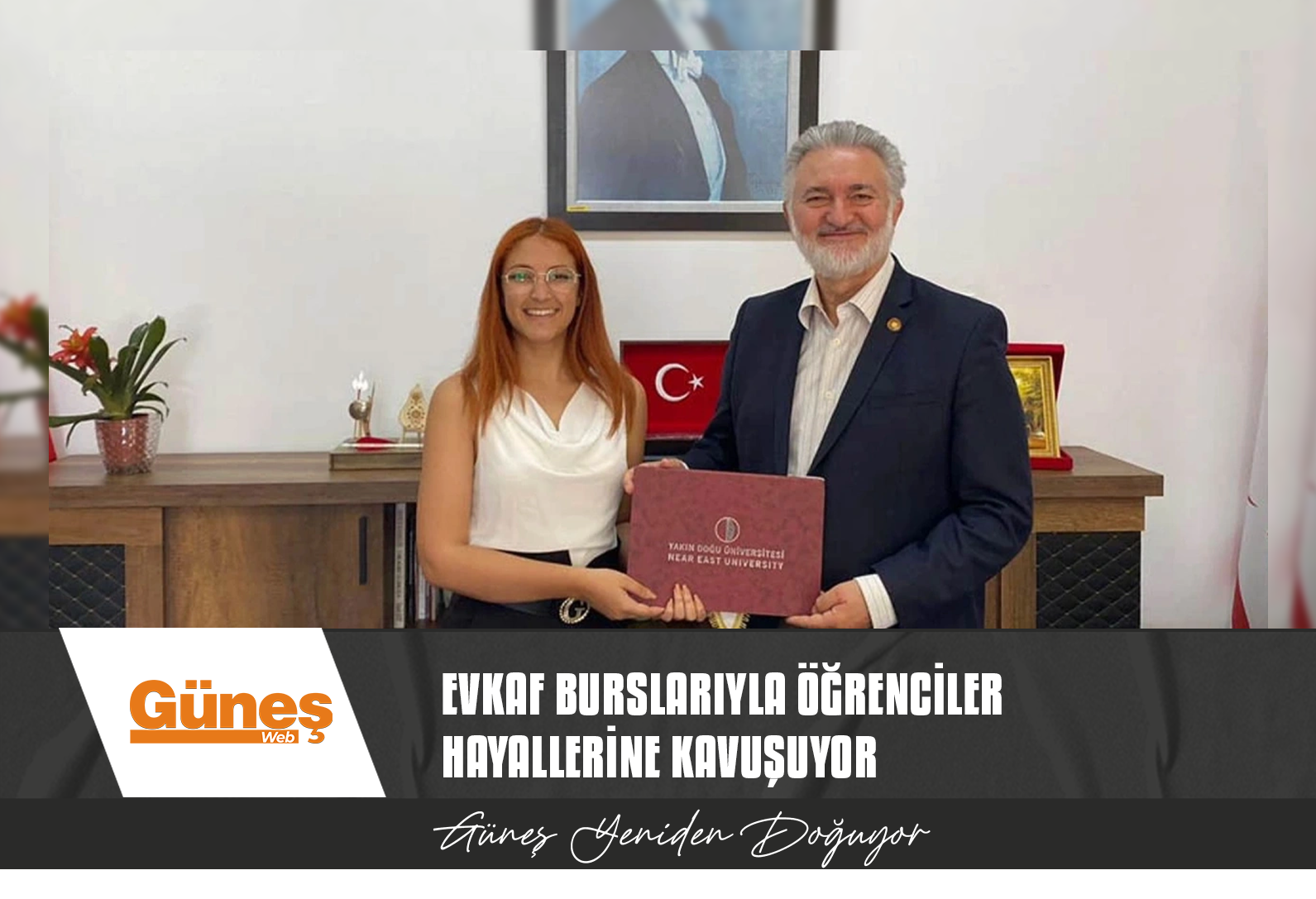 EVKAF BURSLARIYLA ÖĞRENCİLER HAYALLERİNE KAVUŞUYOR