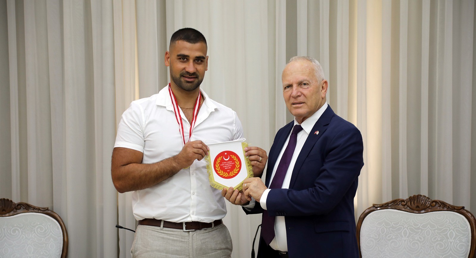 ZORLU TÖRE, İBRAHİM MERCAN’I KABUL ETTİ